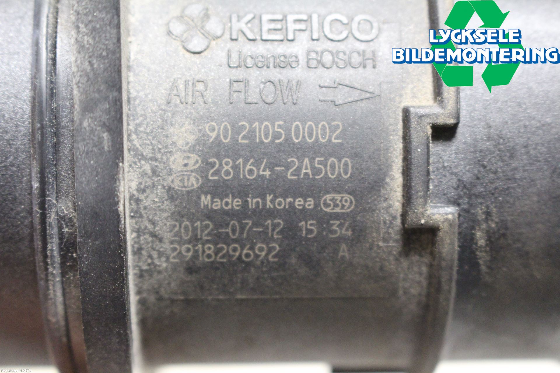 Hyundai i30 GD 13-17 Injluftmassamätare