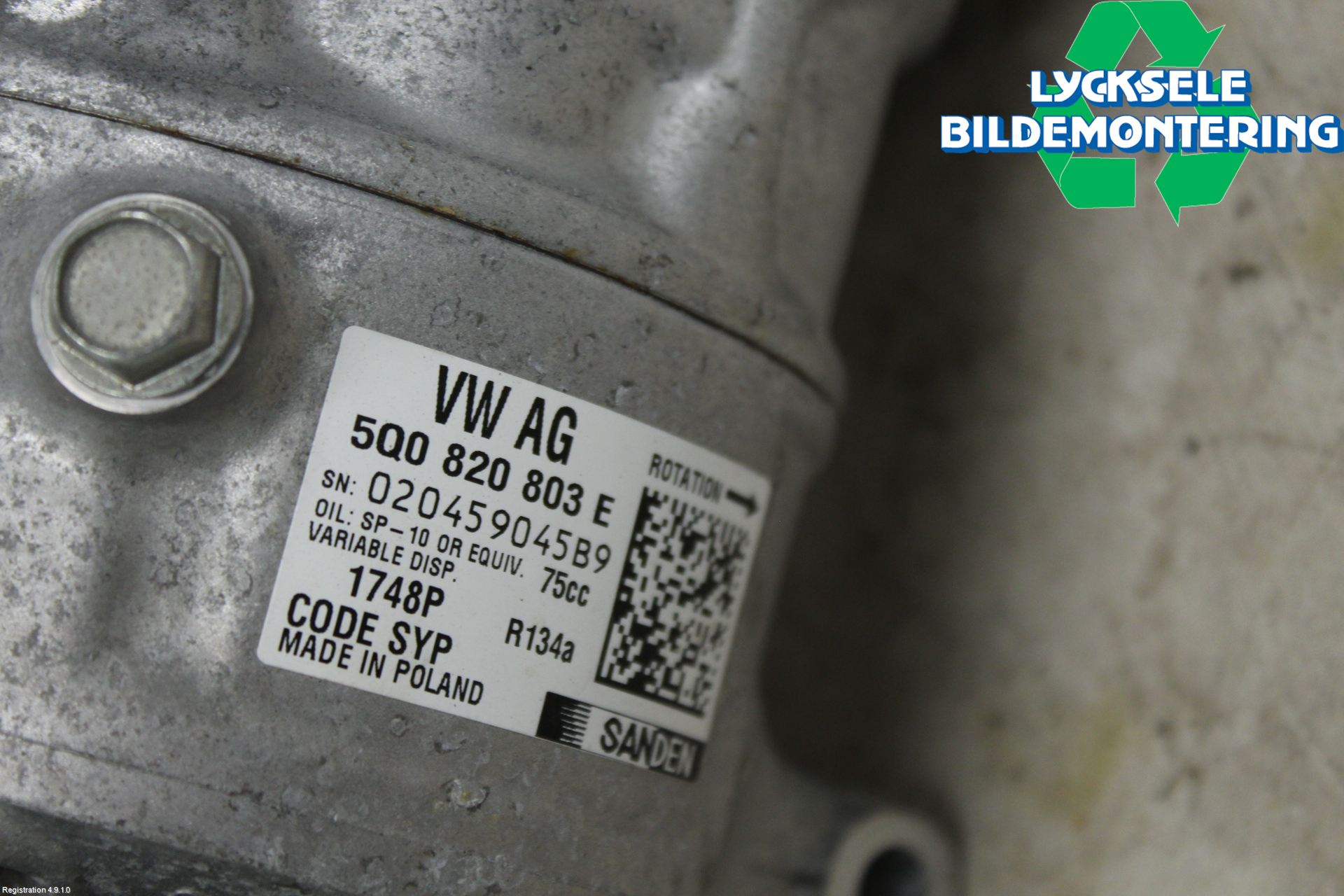 Skoda OCTAVIA (5E) 13-20 Ac Kompressor