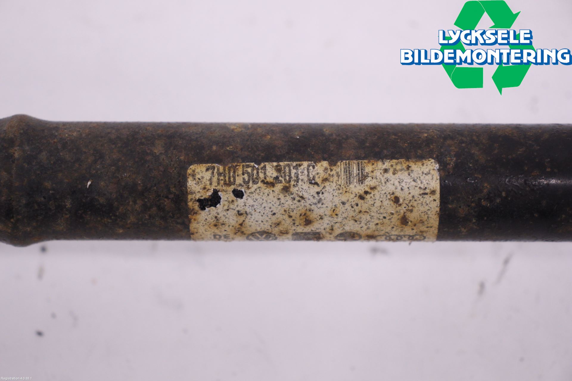 Volkswagen VW TRANSP/CARAVELLE (T5) 04-15 Drivaxel Bak Vänster