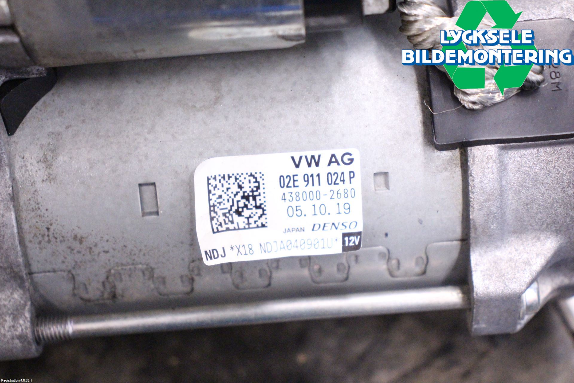 Volkswagen VW TIGUAN 16-24 Startmotor