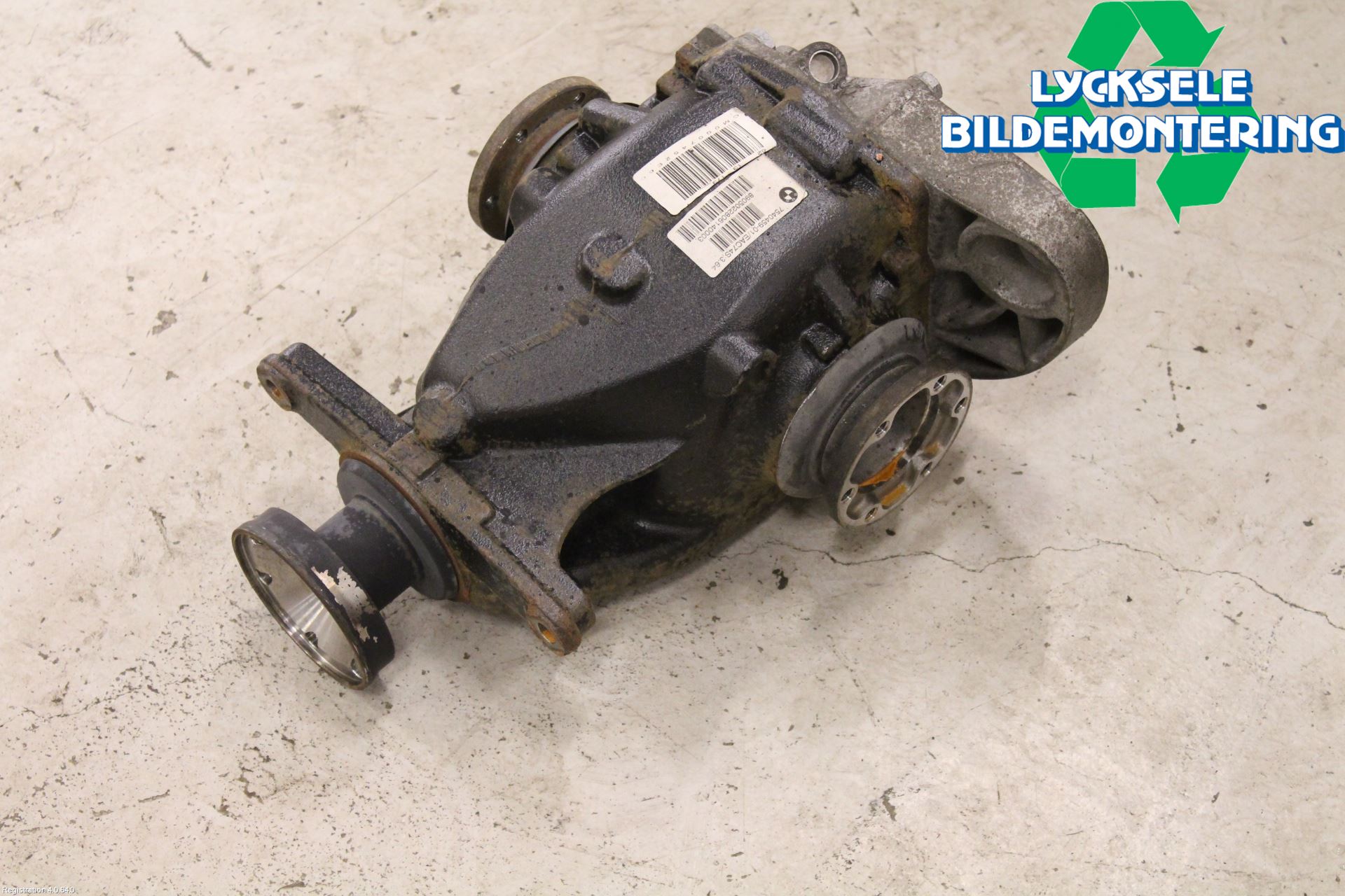 BMW 5 E60/61 Sed/Tou 02-10 Bakväxel-Diff