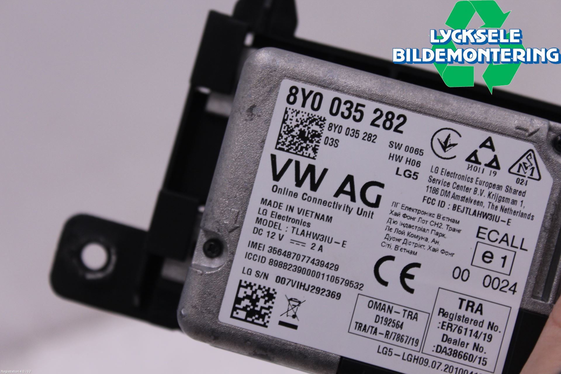 Audi A3/S3 8Y 21- Styrenhet Övrigt