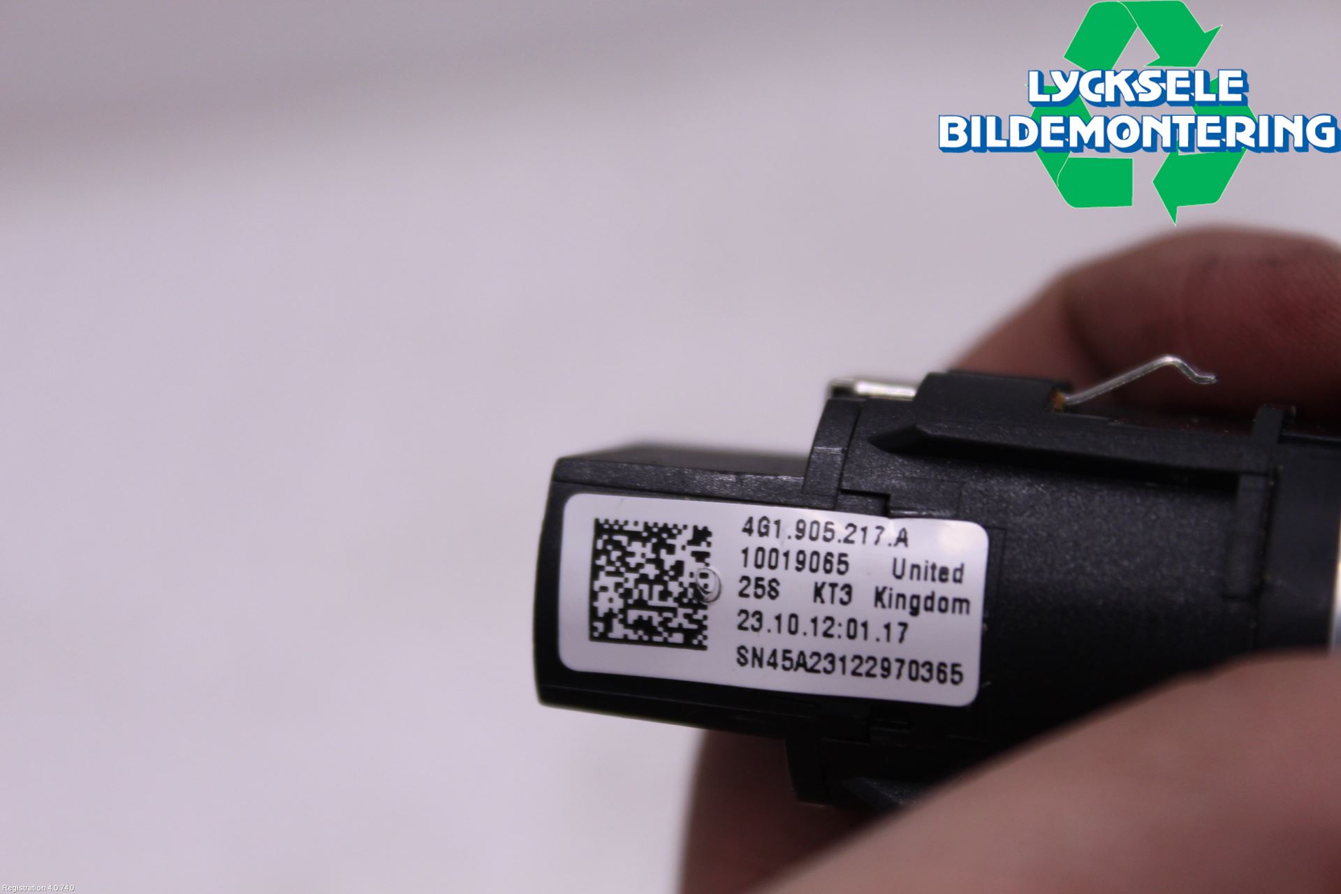 Audi A6/S6 4G 11-18 Startknapp Personbil