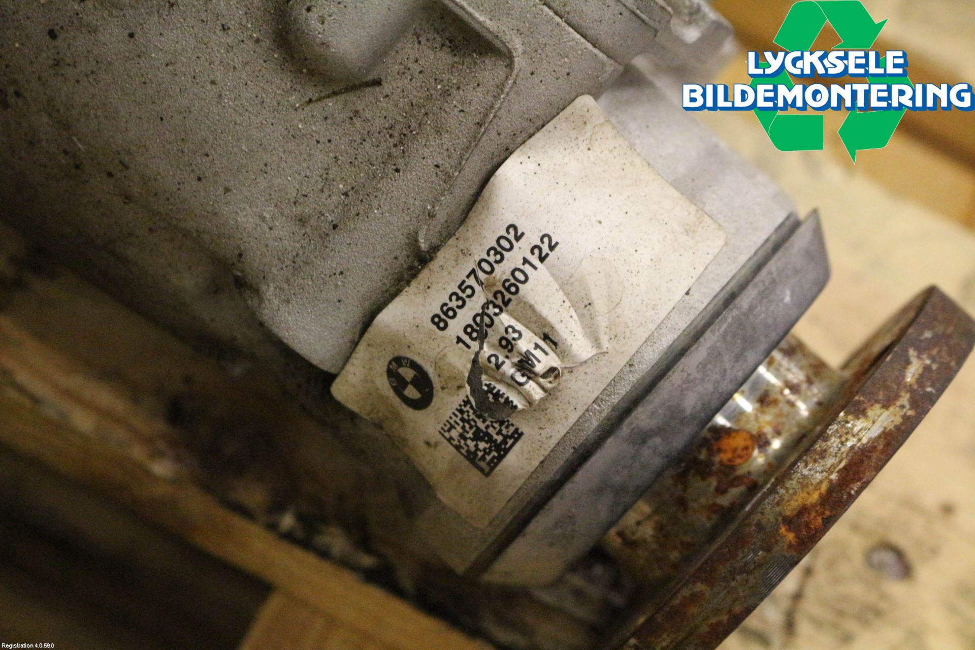 BMW 5 G30/G31/F90 17-23 Framvagn Diffrential