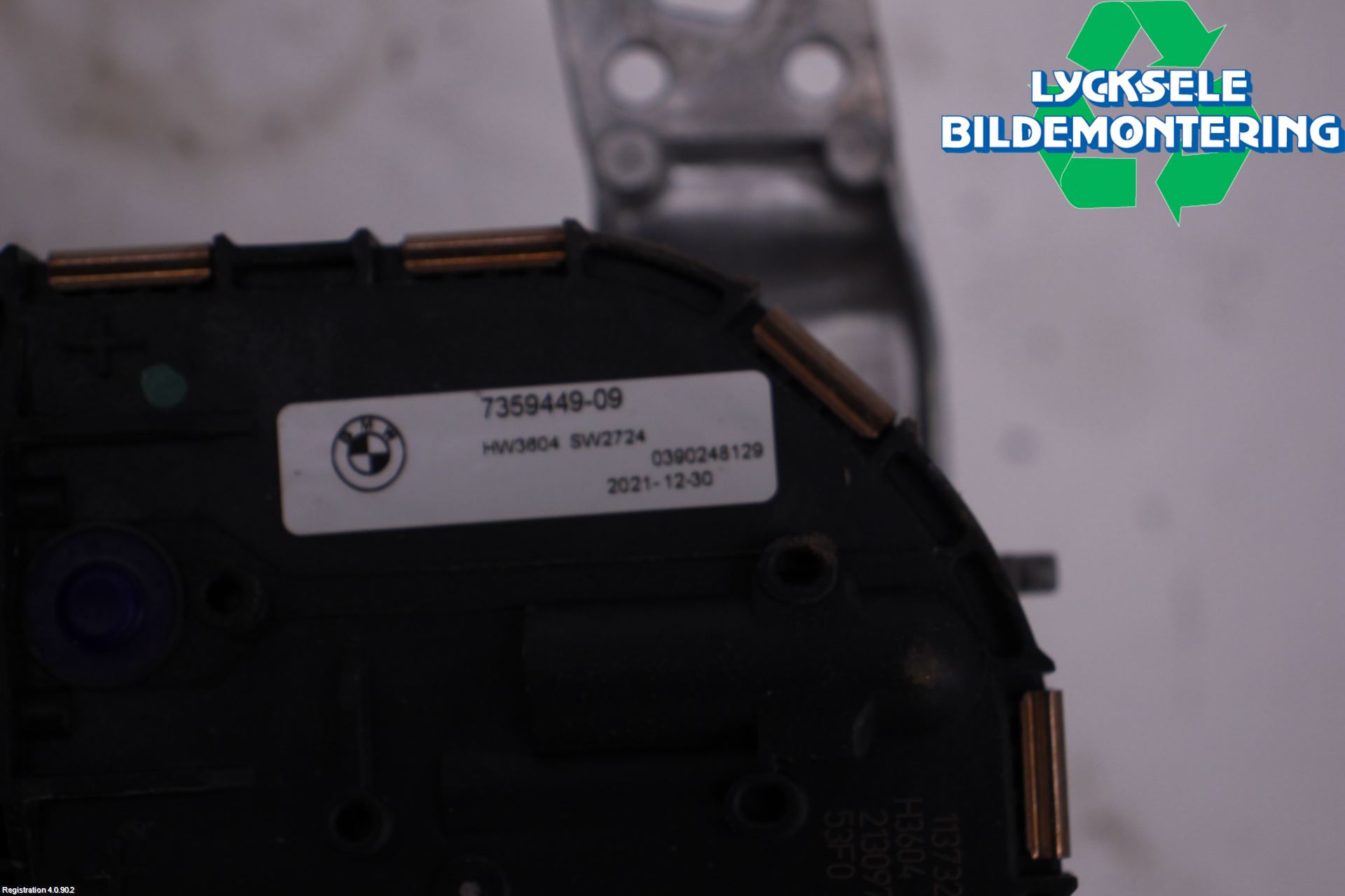 BMW i3 I01 13-22 Torkarmotor Vindruta