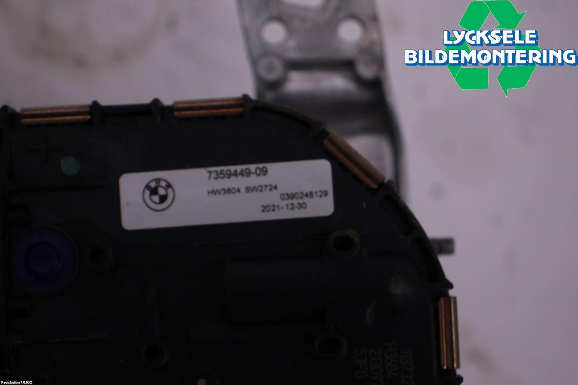 BMW i3 I01 13-22 Torkarmotor Vindruta