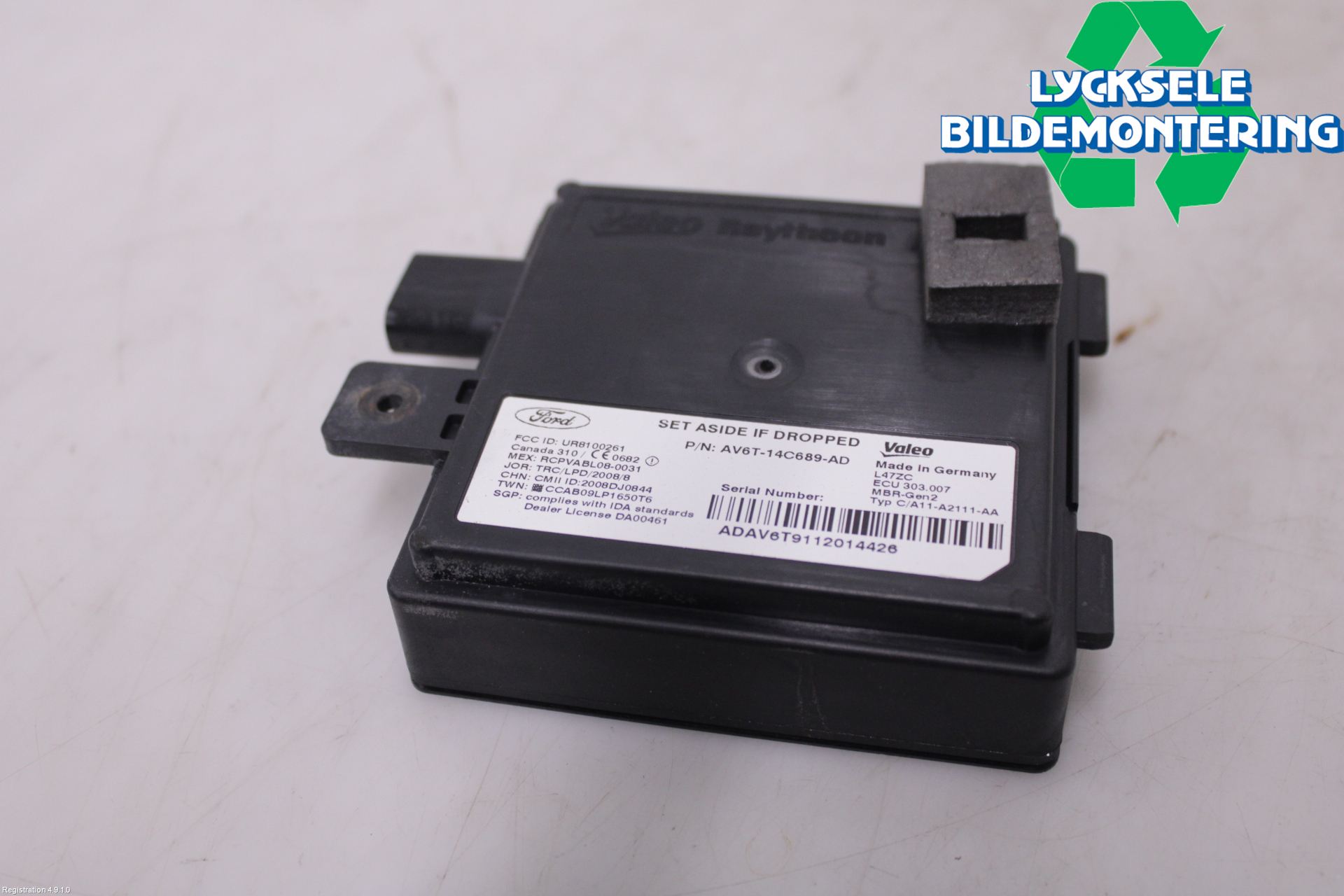 Ford FOCUS 11-14 Sensor Aktivt Kollisionsskydd