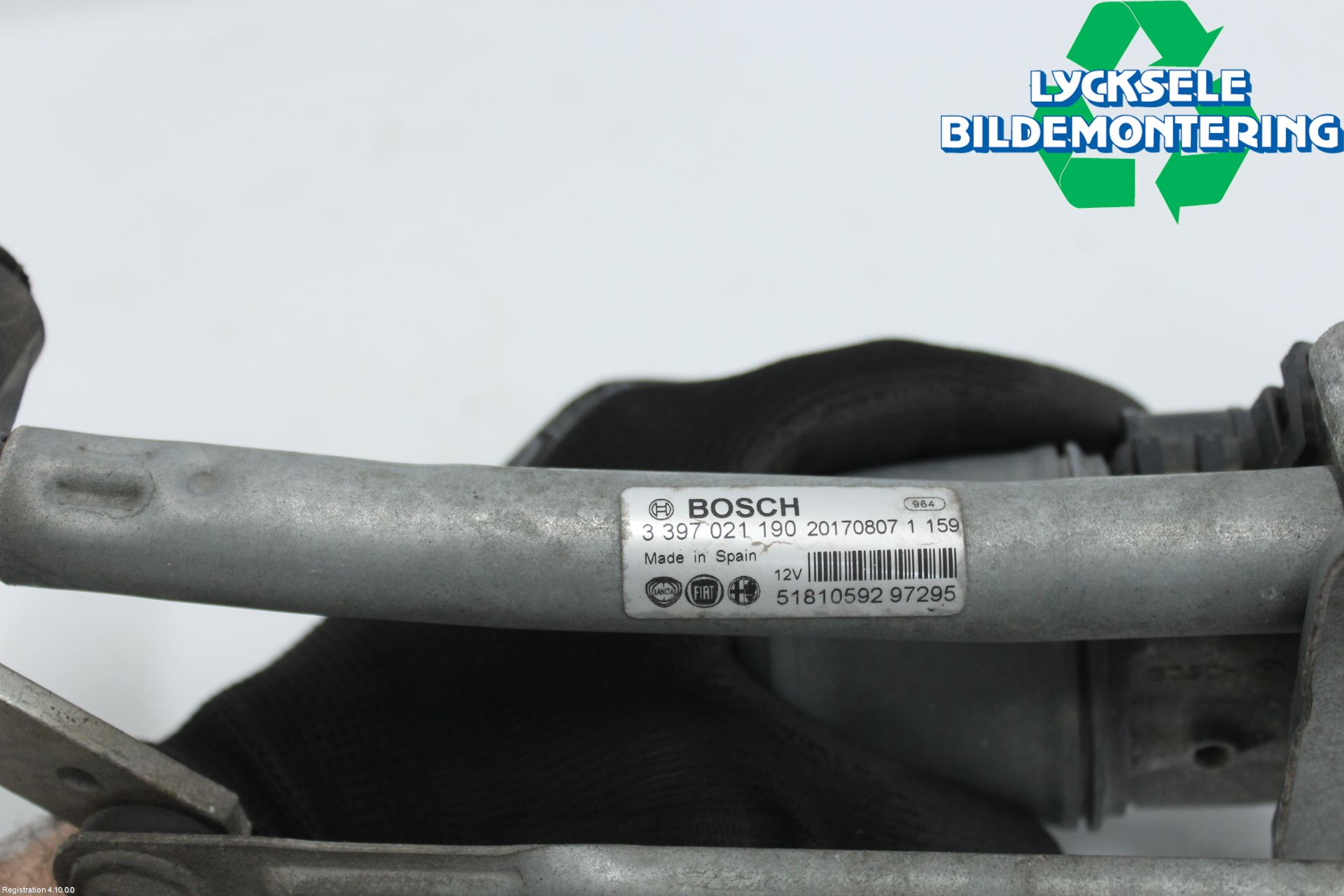 Fiat DOBLO CARGO Torkarmekanism Vindruta