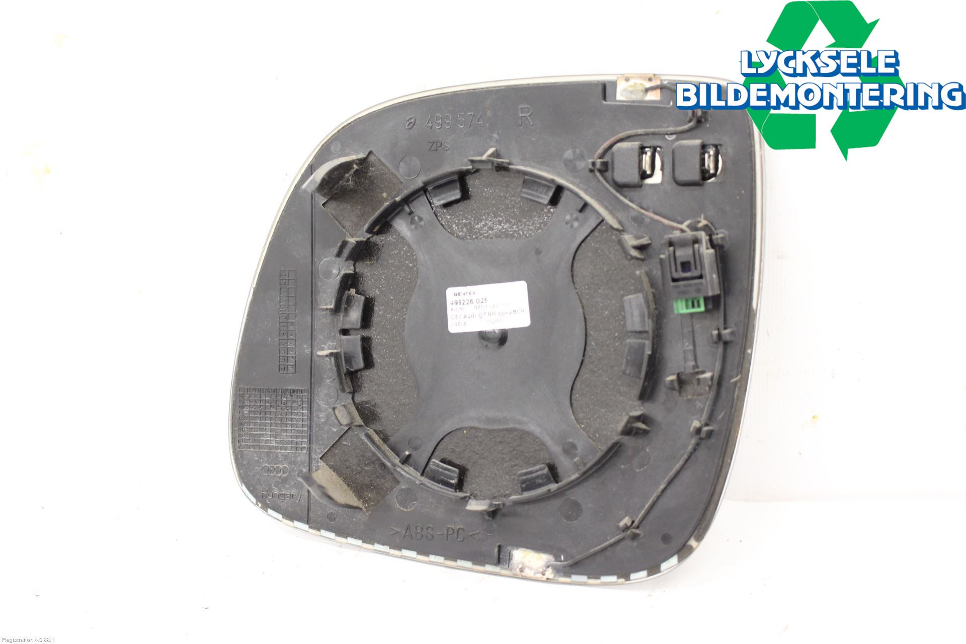 Audi Q7/SQ7 Spegelglas Hö