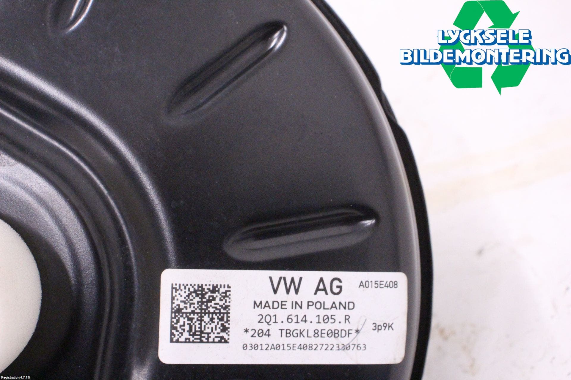 Volkswagen VW TAIGO 22- Bromsservo