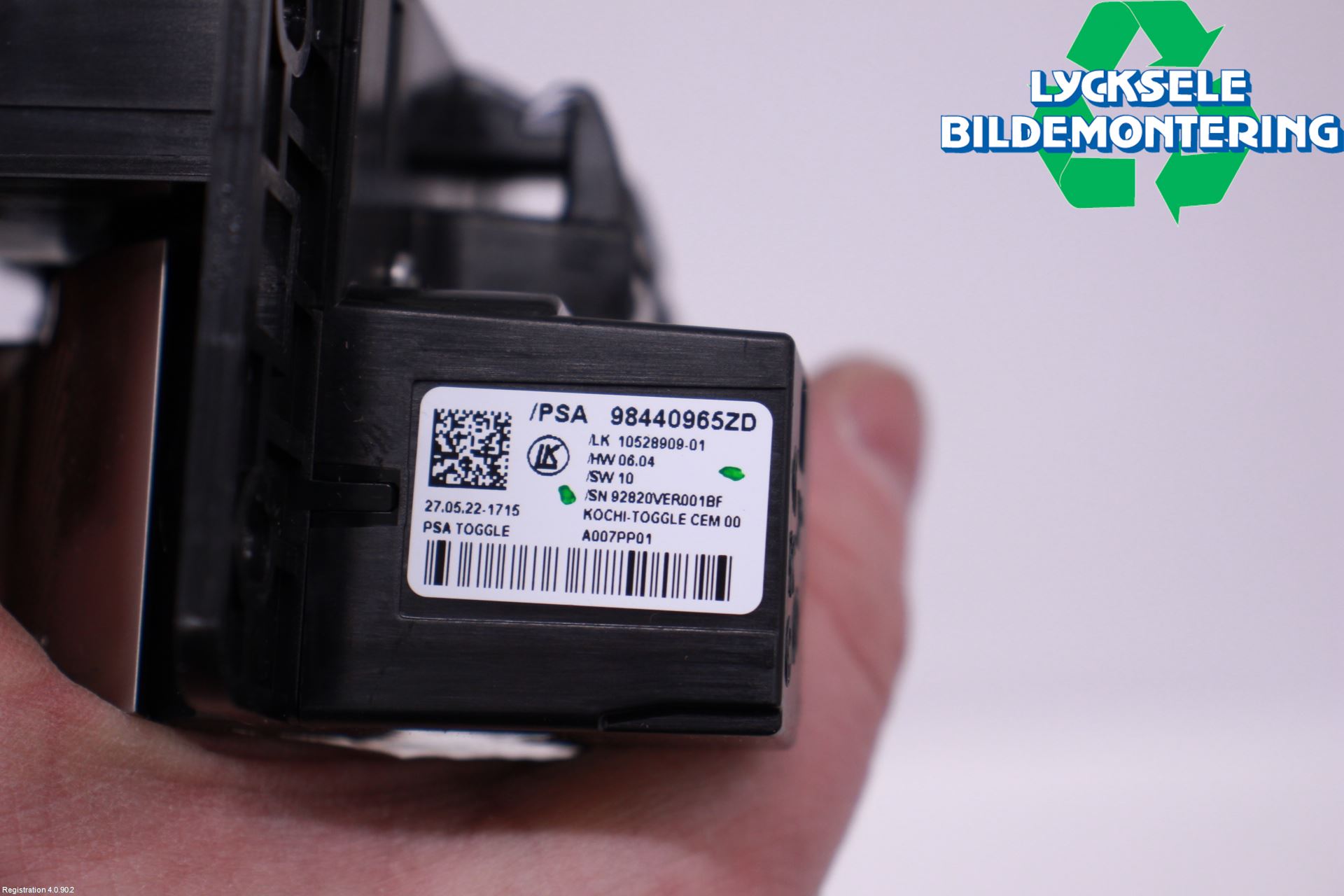 Citroen C4/E-C4 C4X/E-C4X III 21- Växelspak