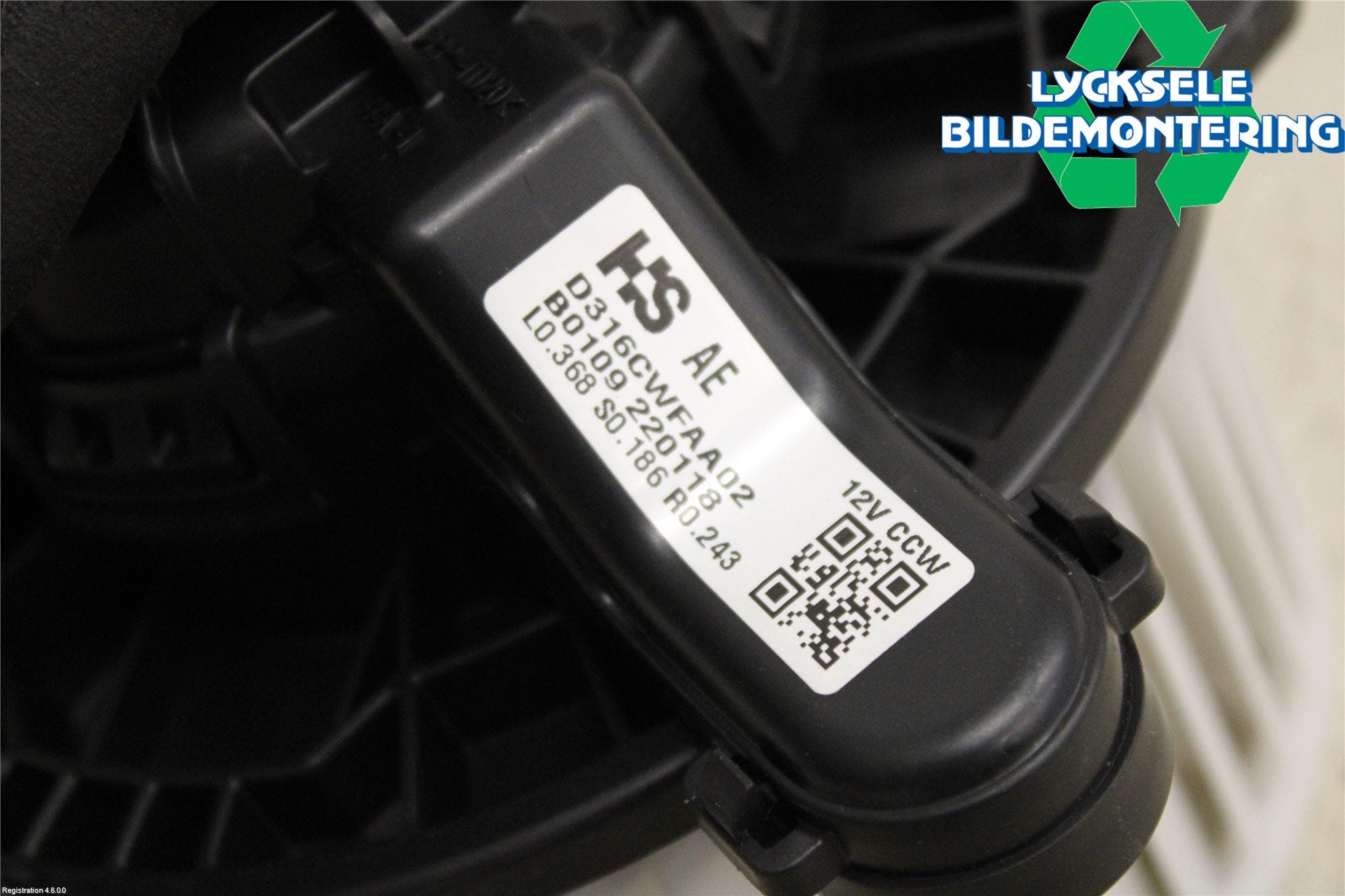 Kia NIRO (DE) 17-22 Ac Värmefläkt