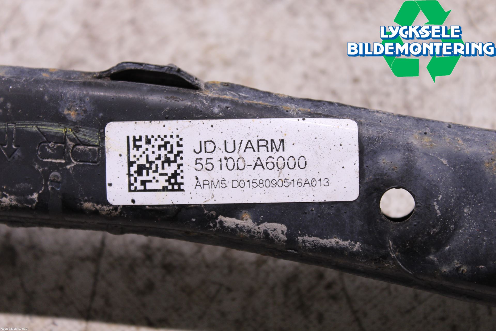 Kia CEED 12-18 Bärarm Bak Vänster