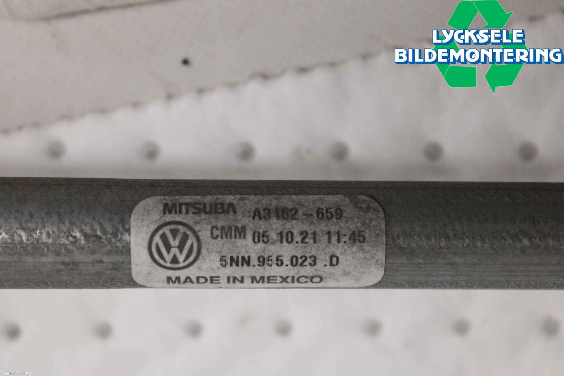 Volkswagen VW TIGUAN 16-24 Torkarmekanism Vindruta