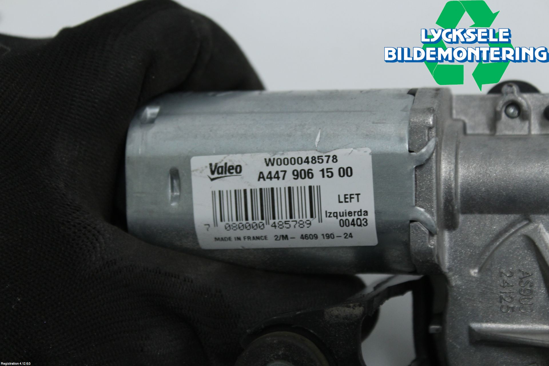 Mercedes-Benz MB VITO/V-KLASS (W640,W447,W448) 14- Torkarmotor Baklucka