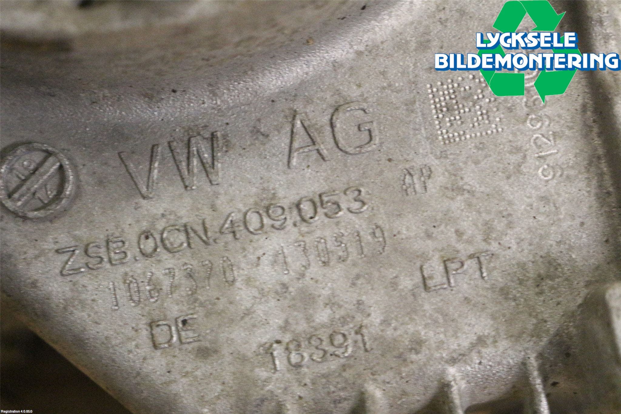 Volkswagen VW GOLF / E-GOLF VII 13-20 Växel Fördelningslåda