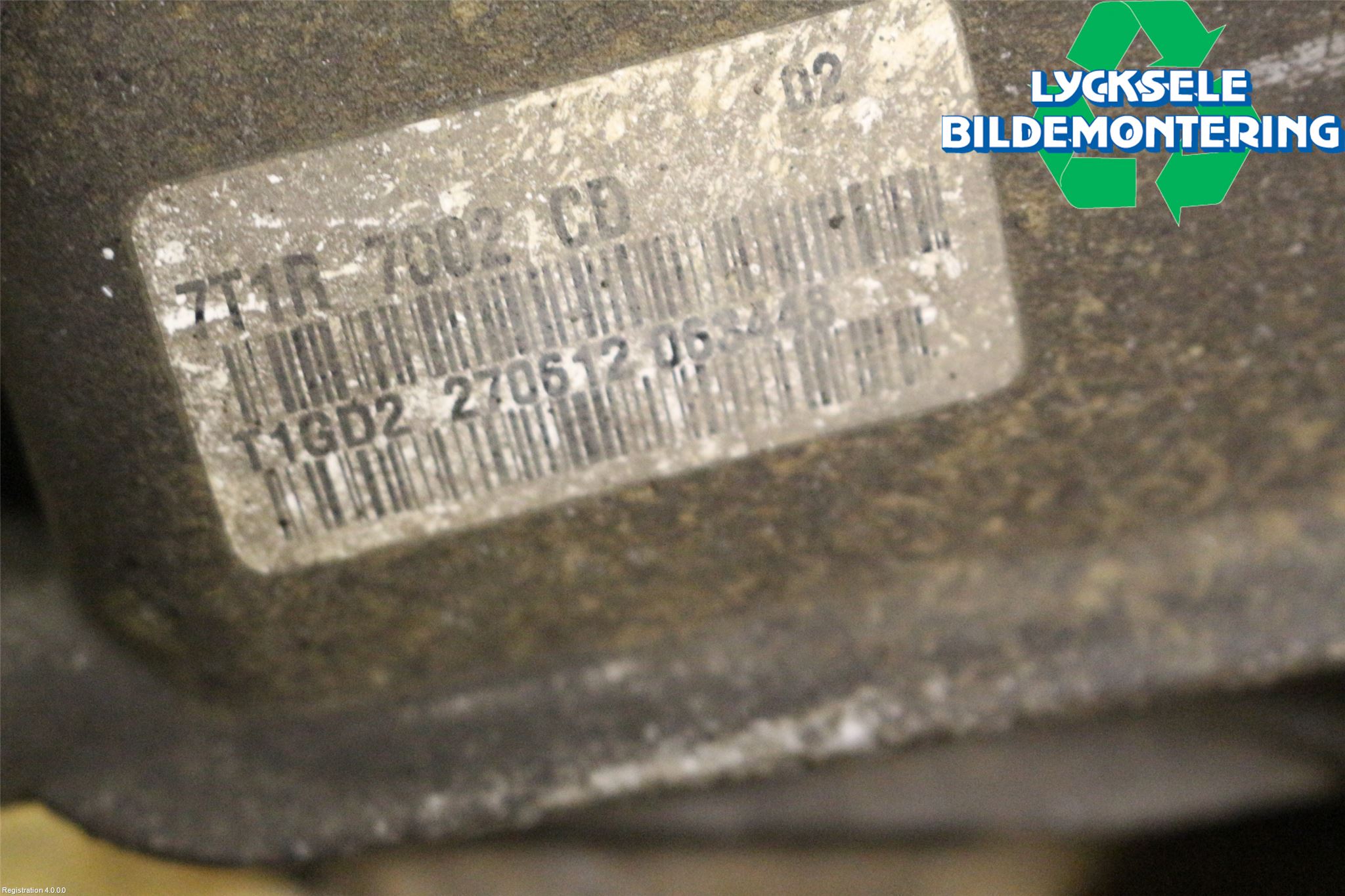 Ford TRANSIT CONNECT 09-13 Växellåda Man 5 Vxl