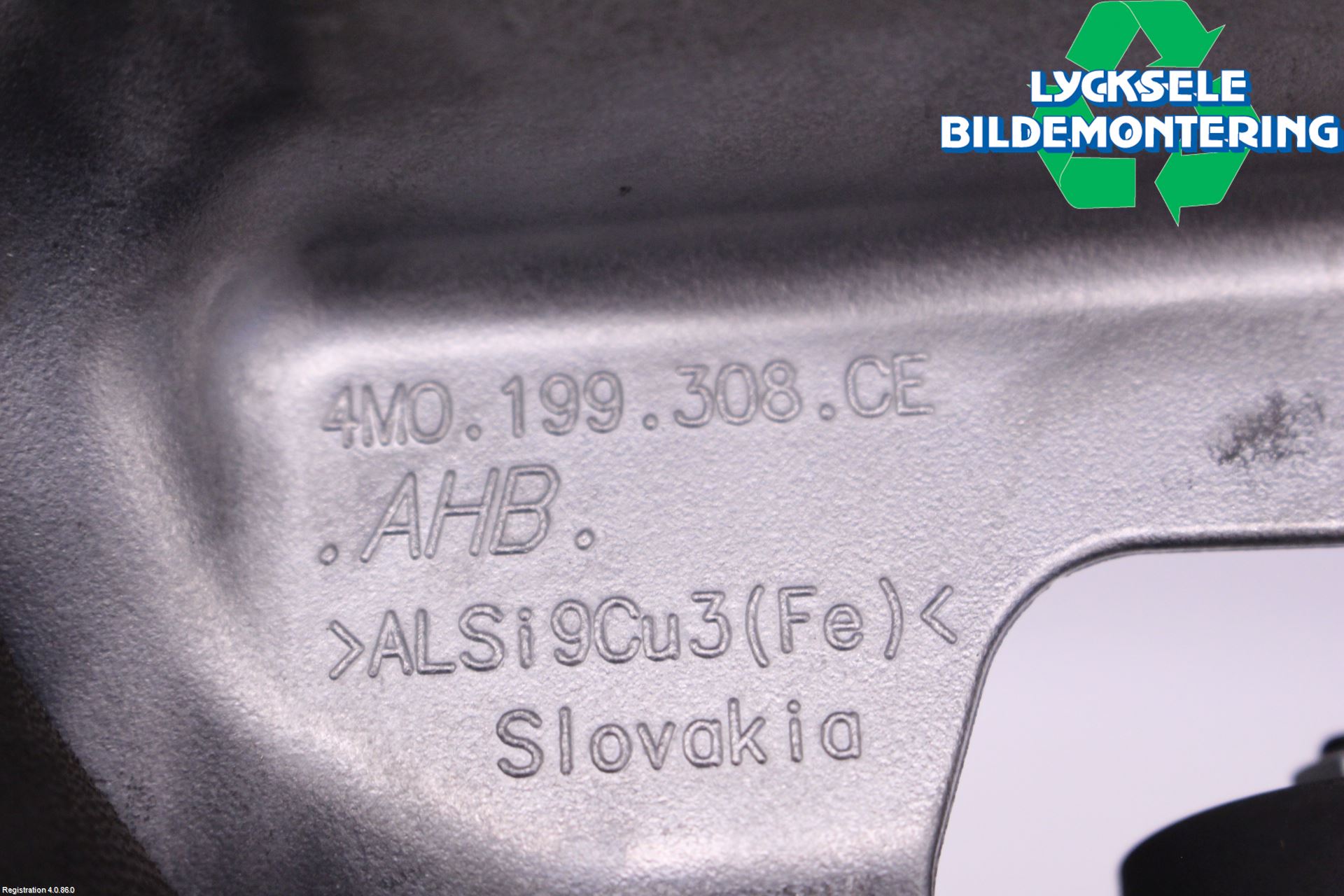 Audi A4/S4 B9 20- Motorfäste