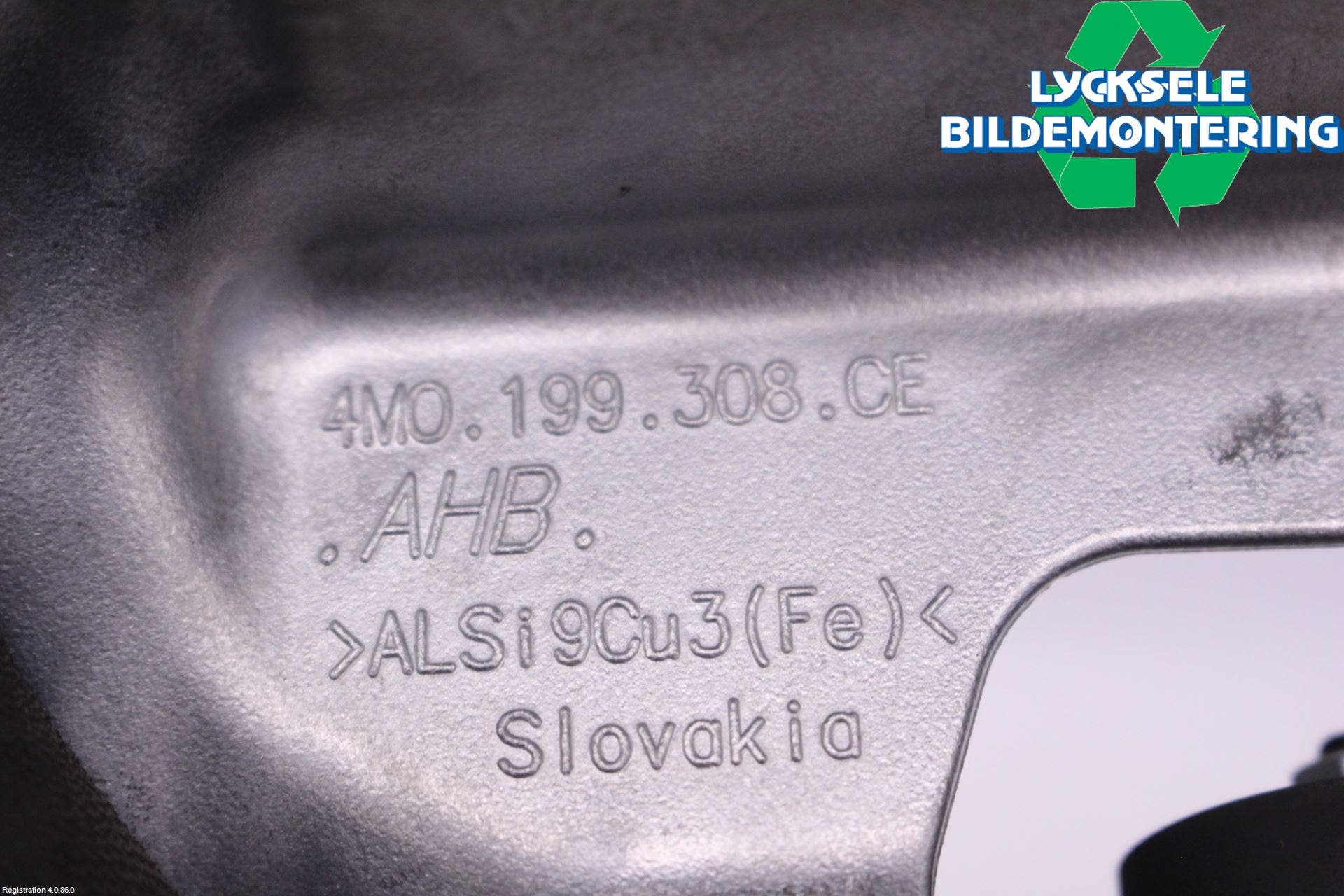 Audi A4/S4 B9 20- Motorfäste