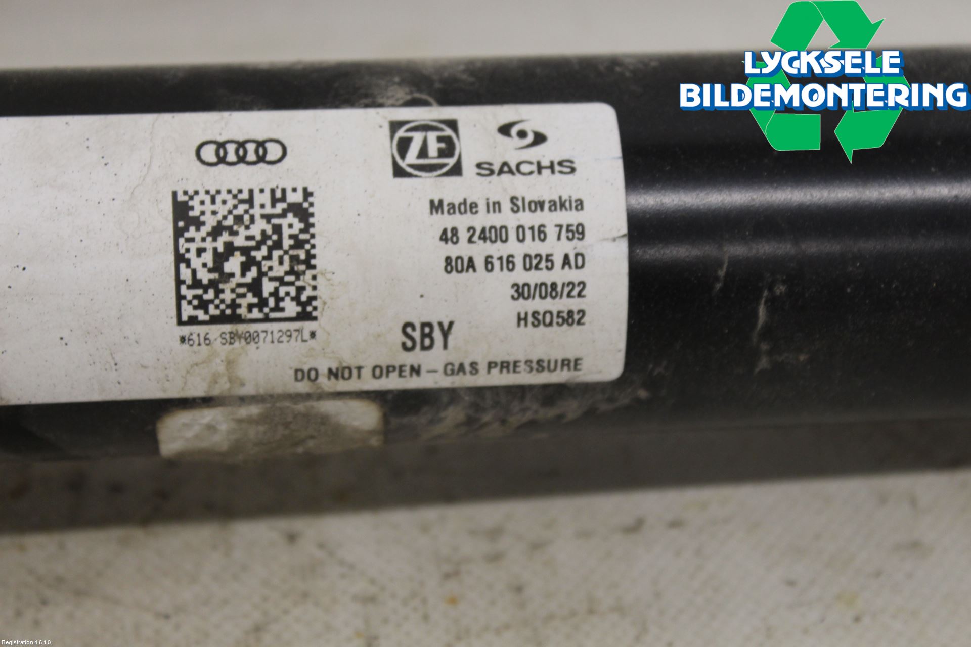 Audi Q5/SQ5 17- Stötdämpare Bak