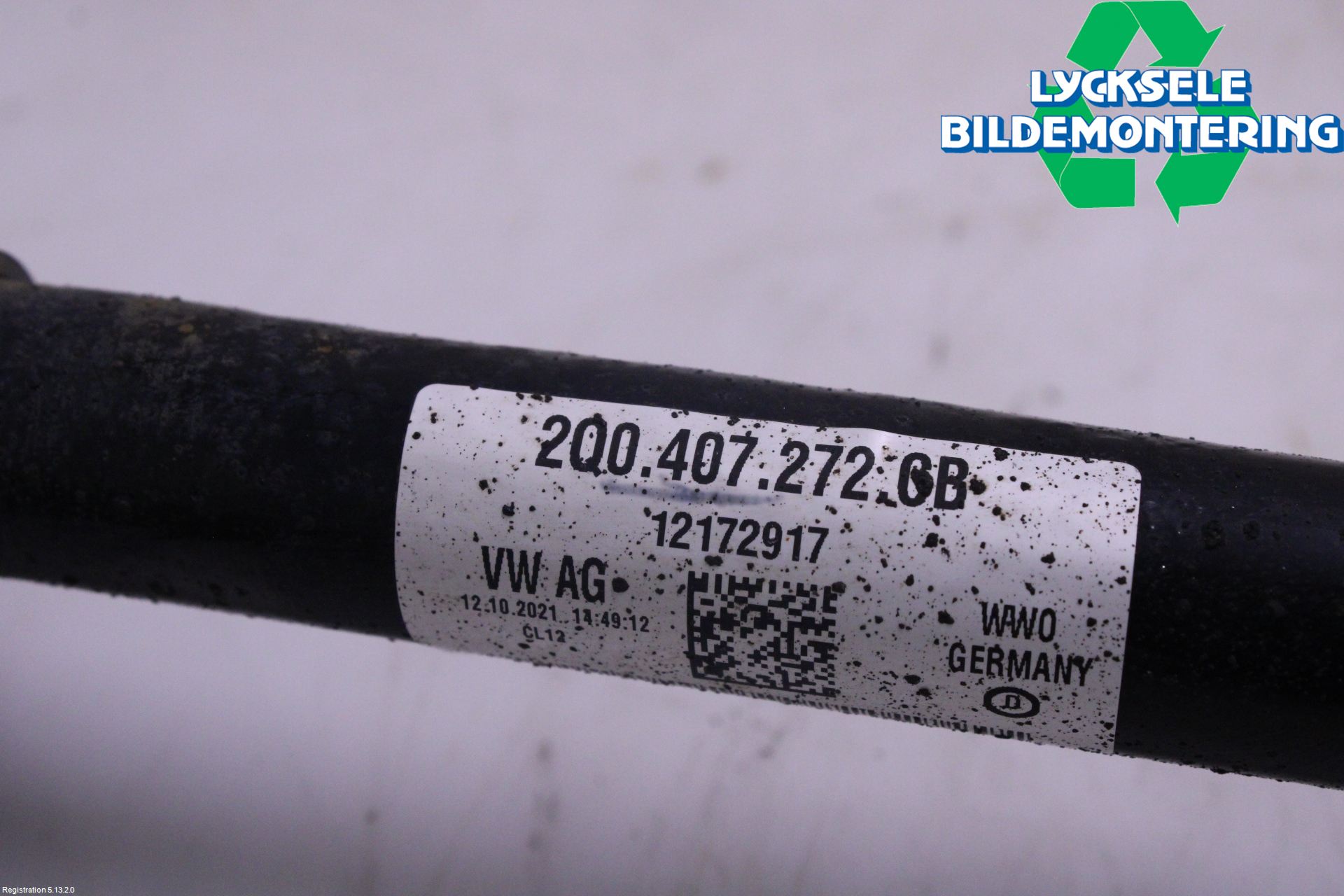 Volkswagen VW T-CROSS 19- Drivaxel Fram Höger