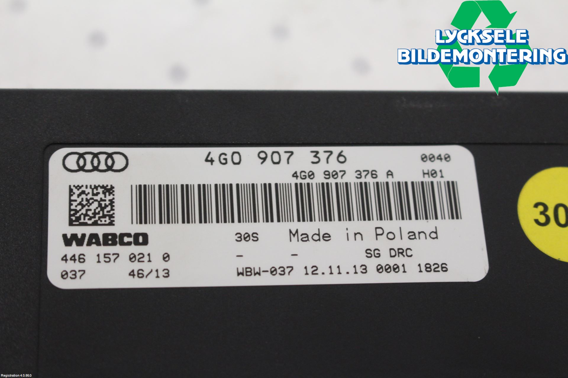 Audi A6/S6 4G 11-18 Styrenhet Övrigt