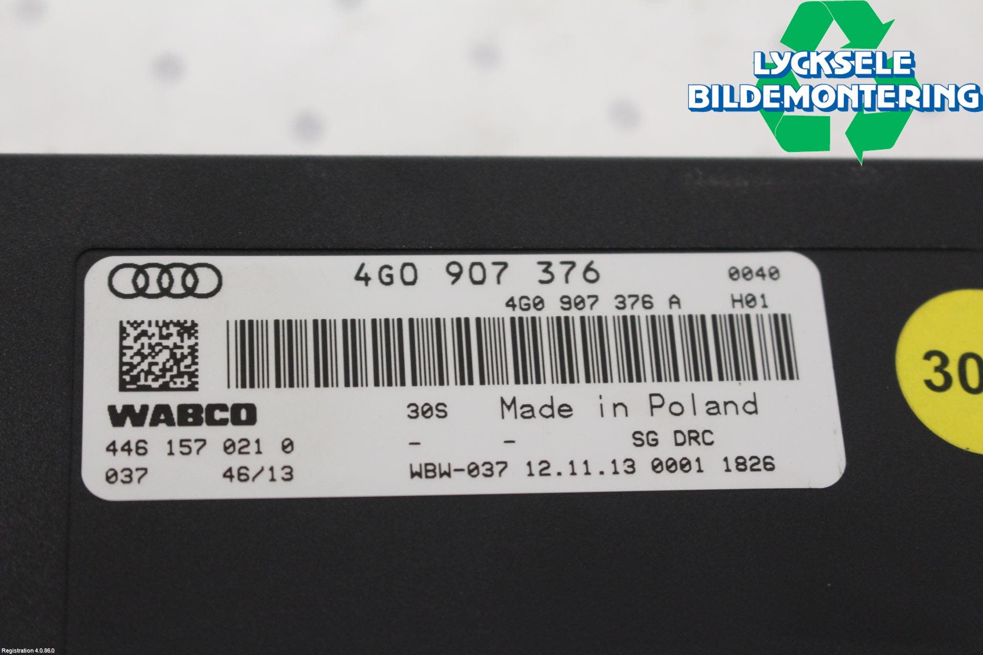 Audi A6/S6 4G 11-18 Styrenhet Övrigt