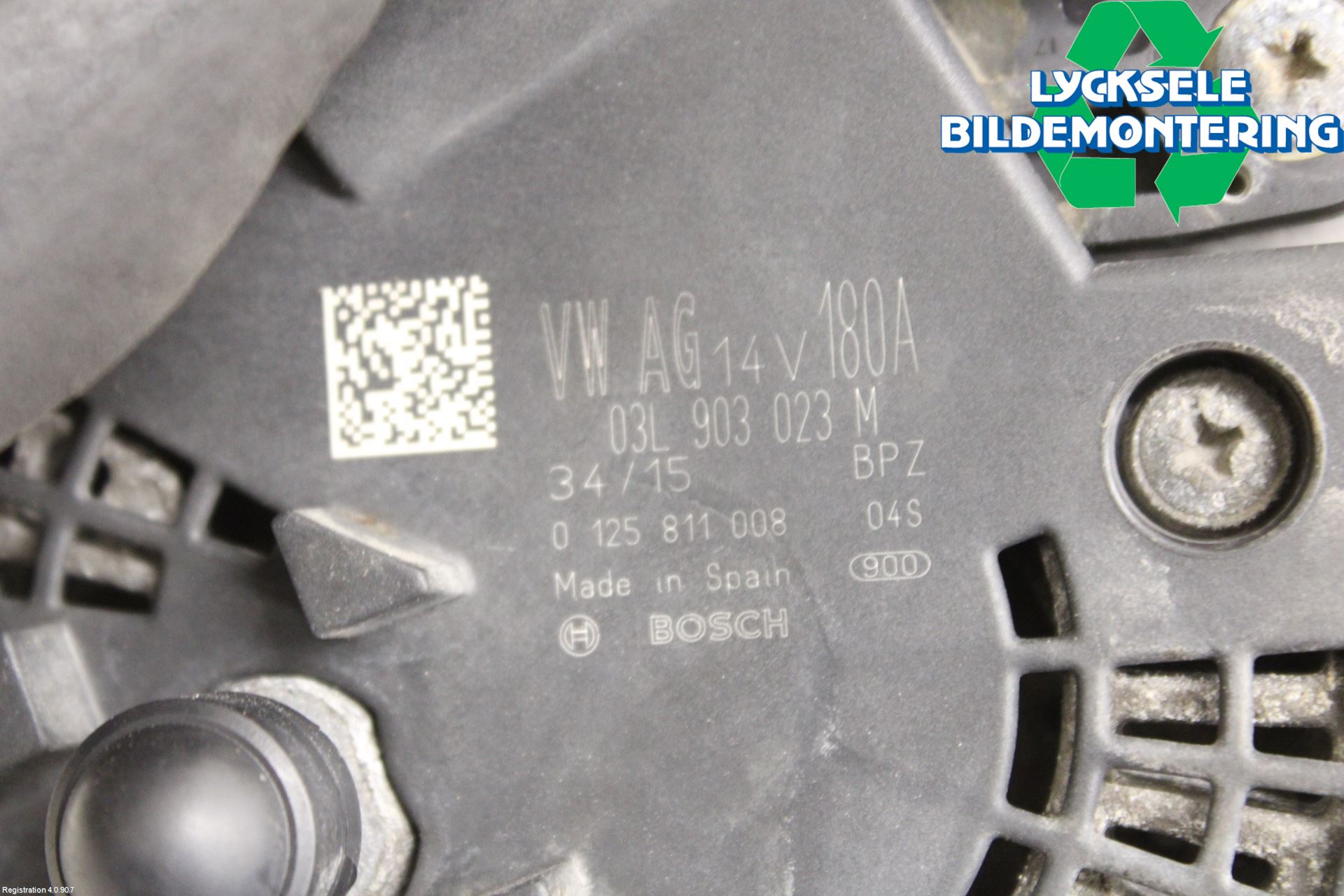 Volkswagen VW GOLF / E-GOLF VII 13-20 Generator