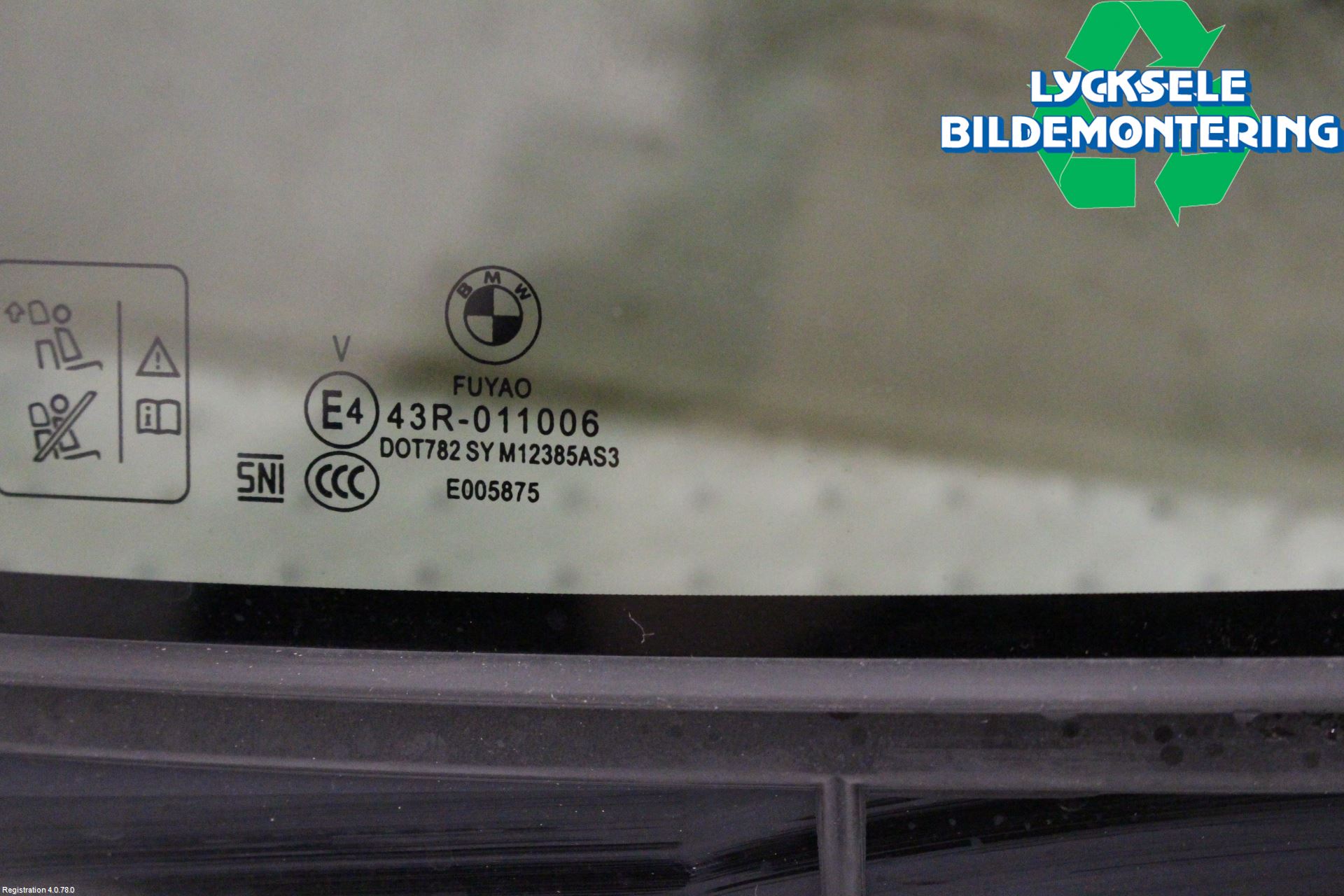 BMW X3 G01 18- Dörruta Bak Lilla Hö