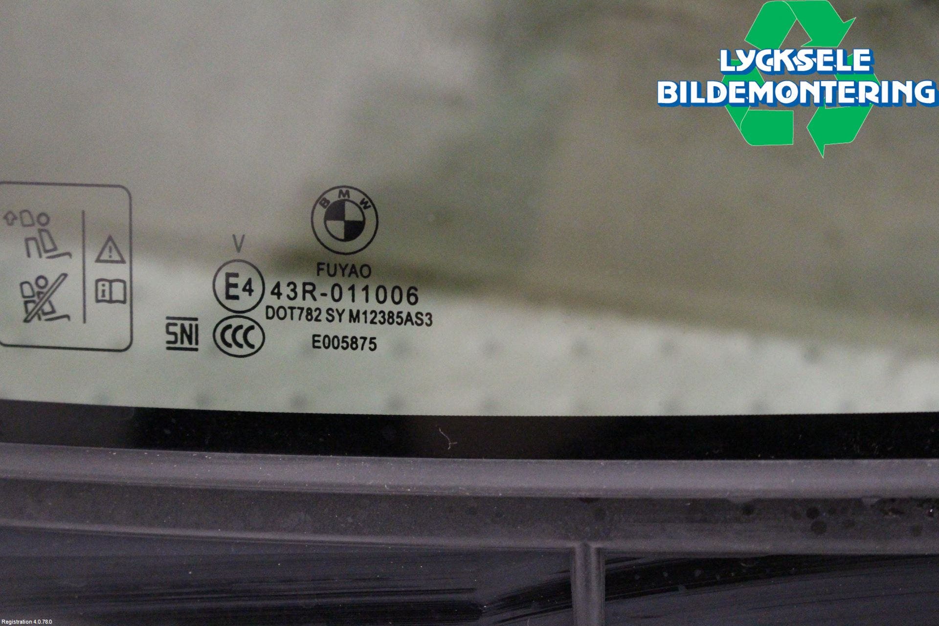 BMW X3 G01 18- Dörruta Bak Lilla Hö