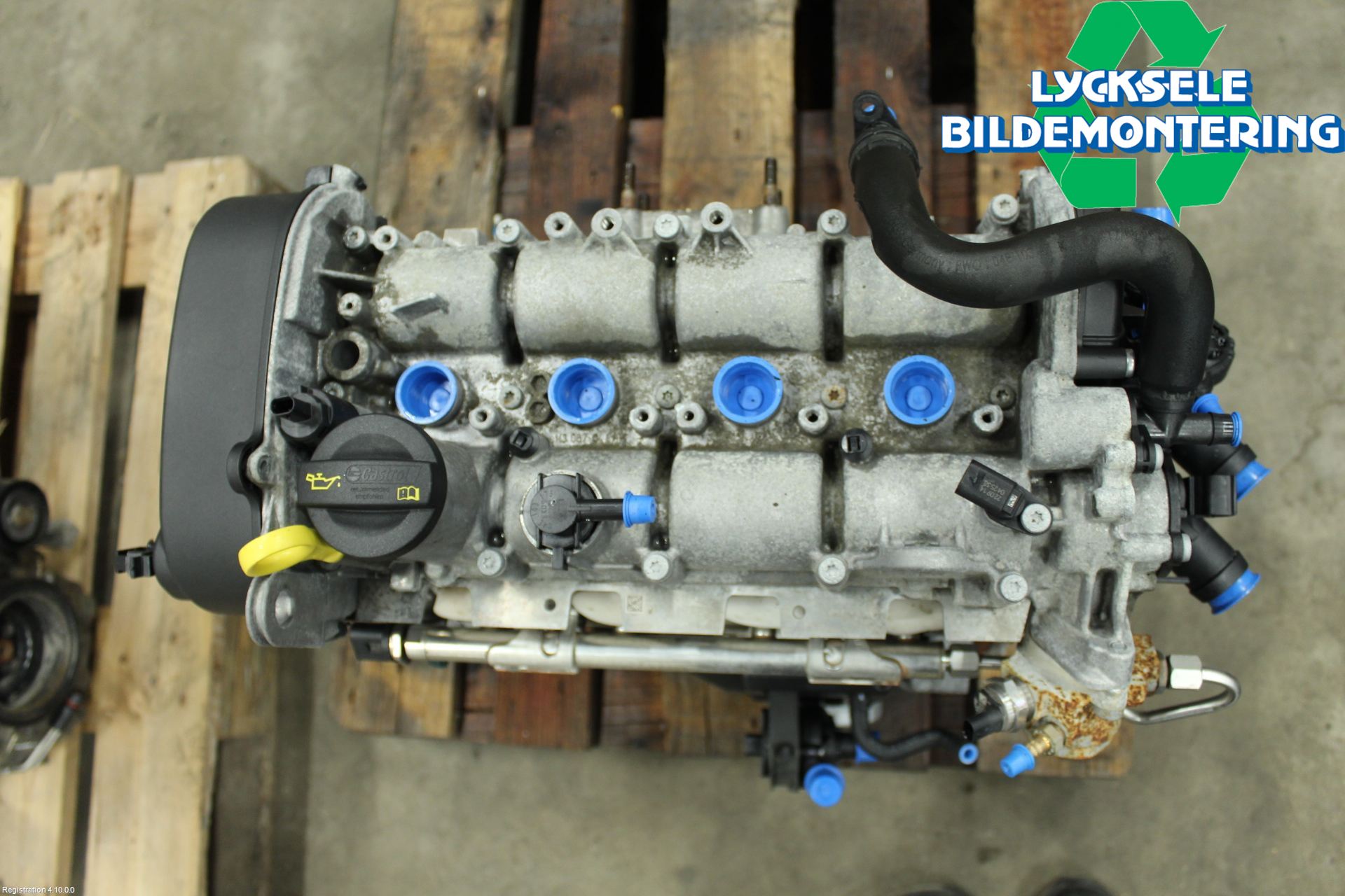 Volkswagen VW POLO 10-17 Motor Bensin