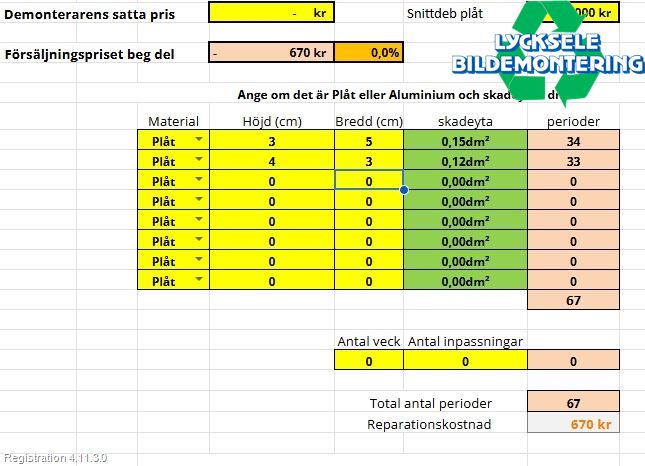 Kia CEED 06-12 Huv Fram