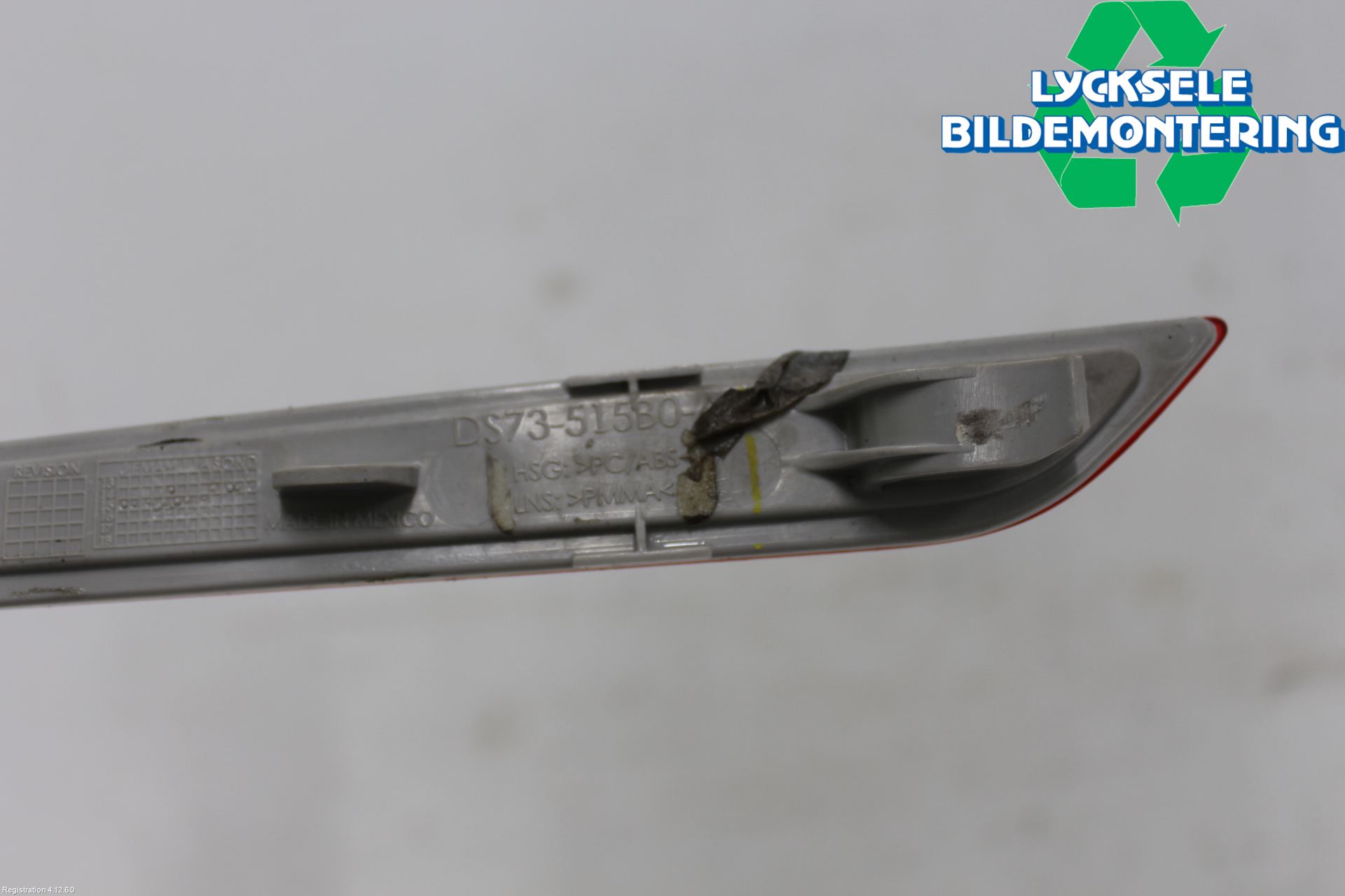 Ford FUSION Dimljus/Reflex Bak