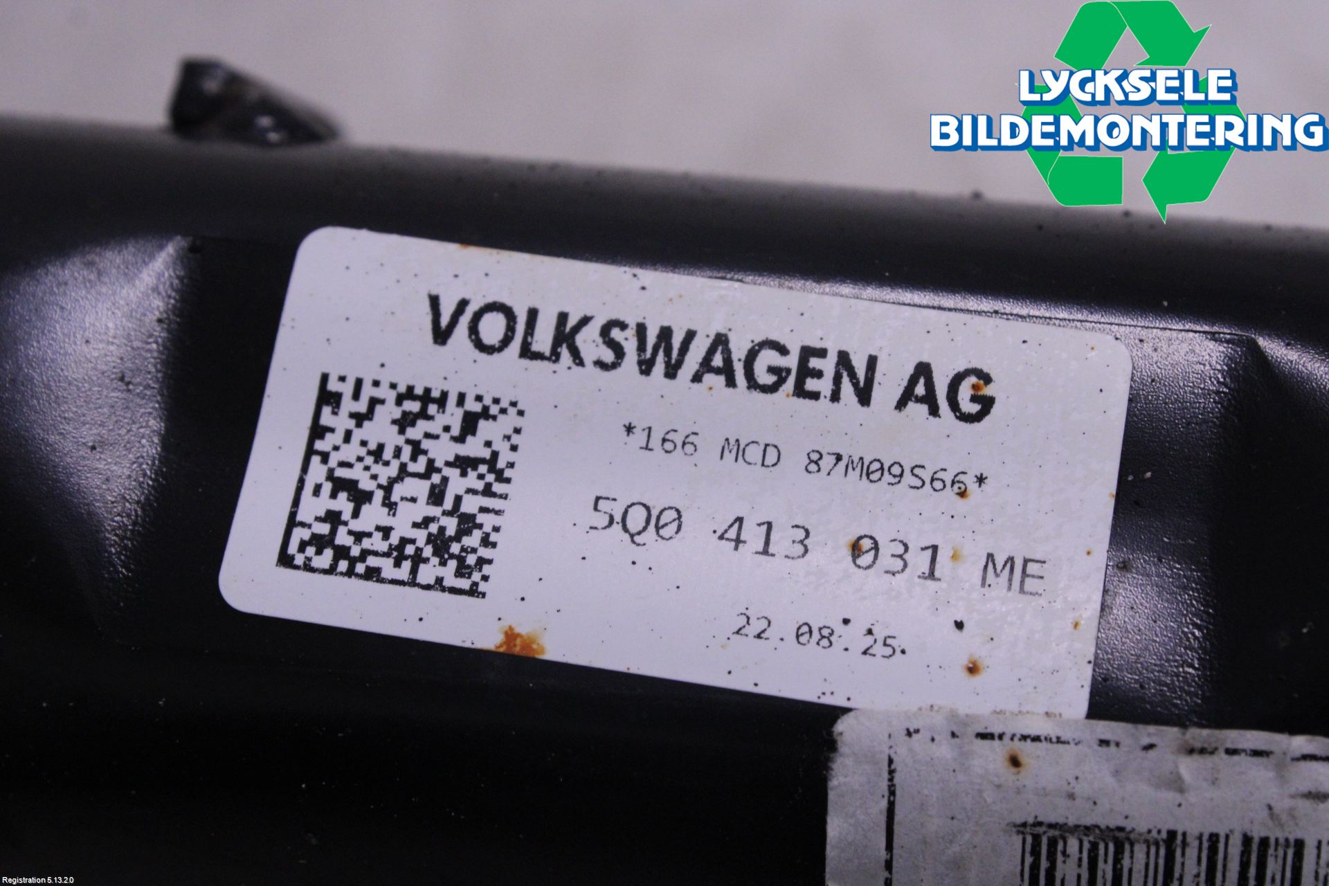 Volkswagen VW T-ROC 18- Fjäderben Fram Vänster