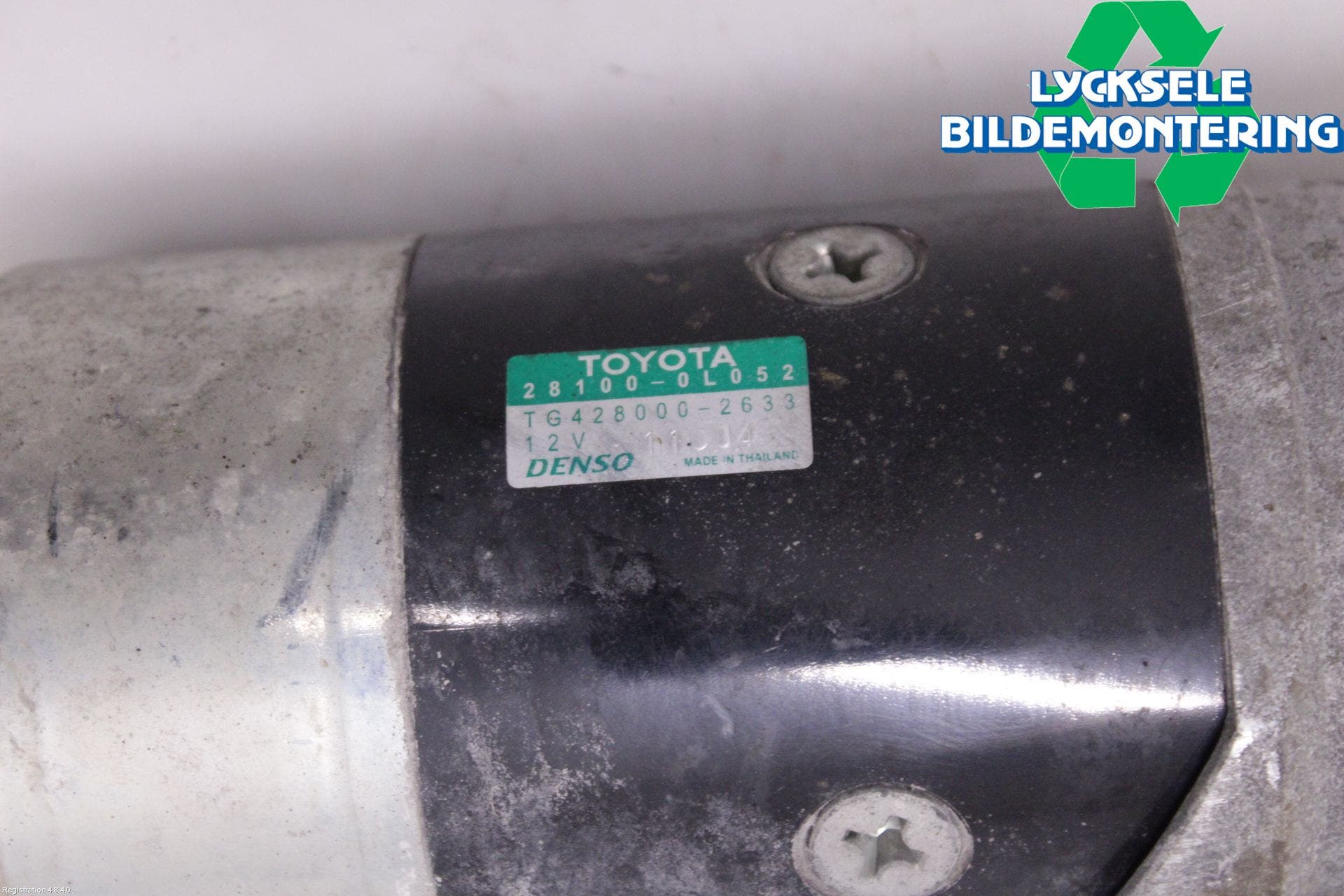 Toyota HILUX 16- Startmotor Diesel