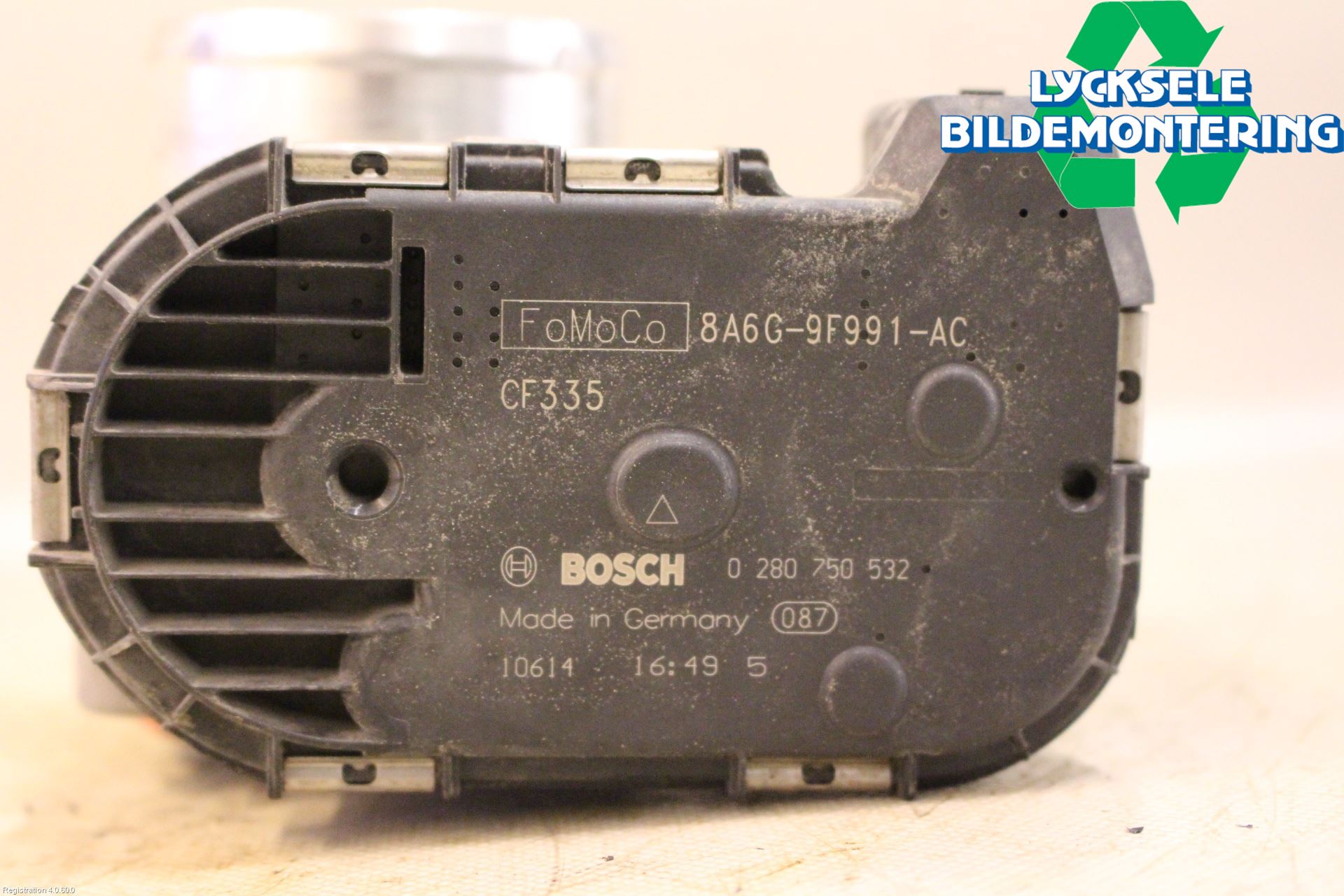 Ford FIESTA 09-12 Injspjällhus