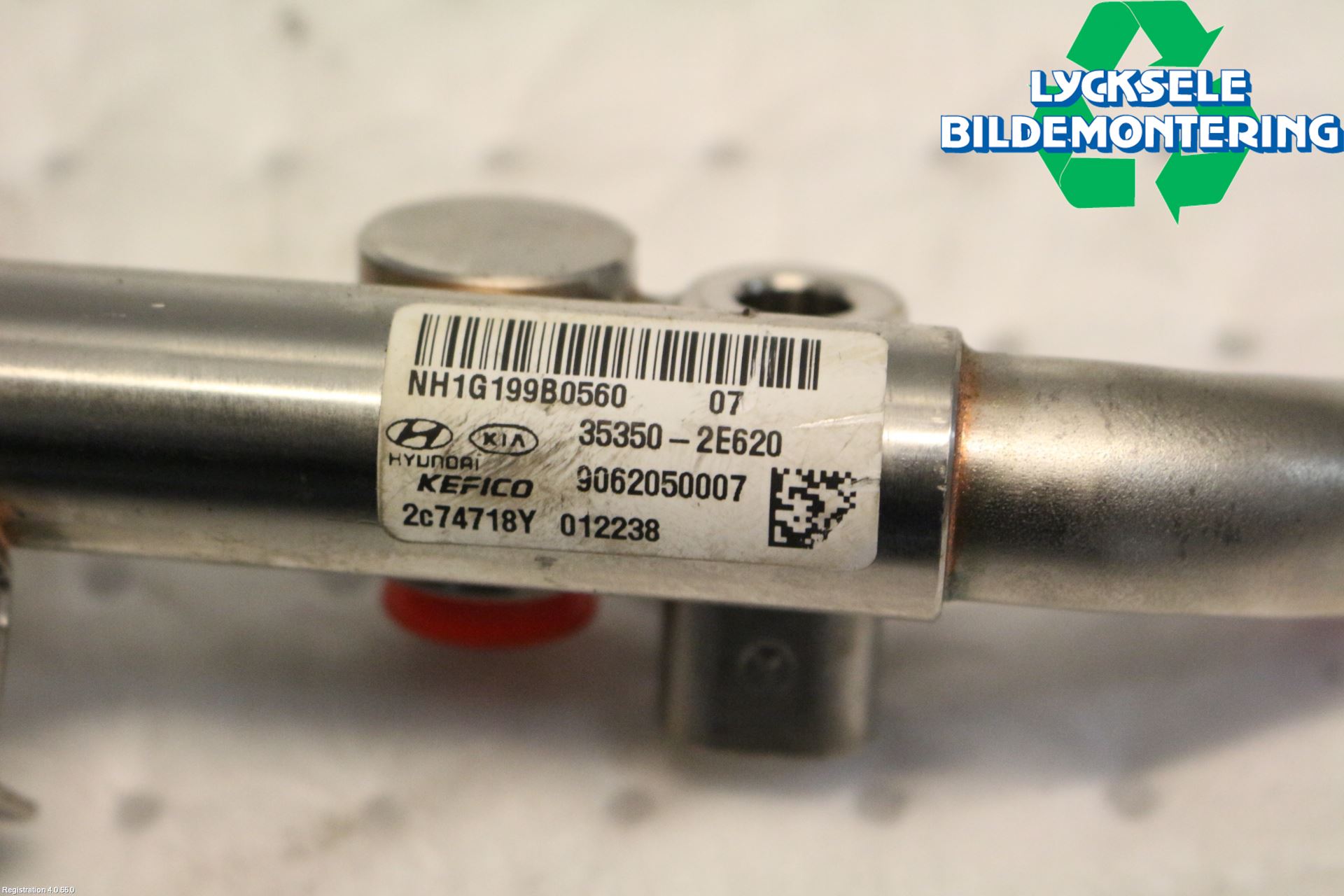 Kia OPTIMA 16-20 Inj. Fuelrail