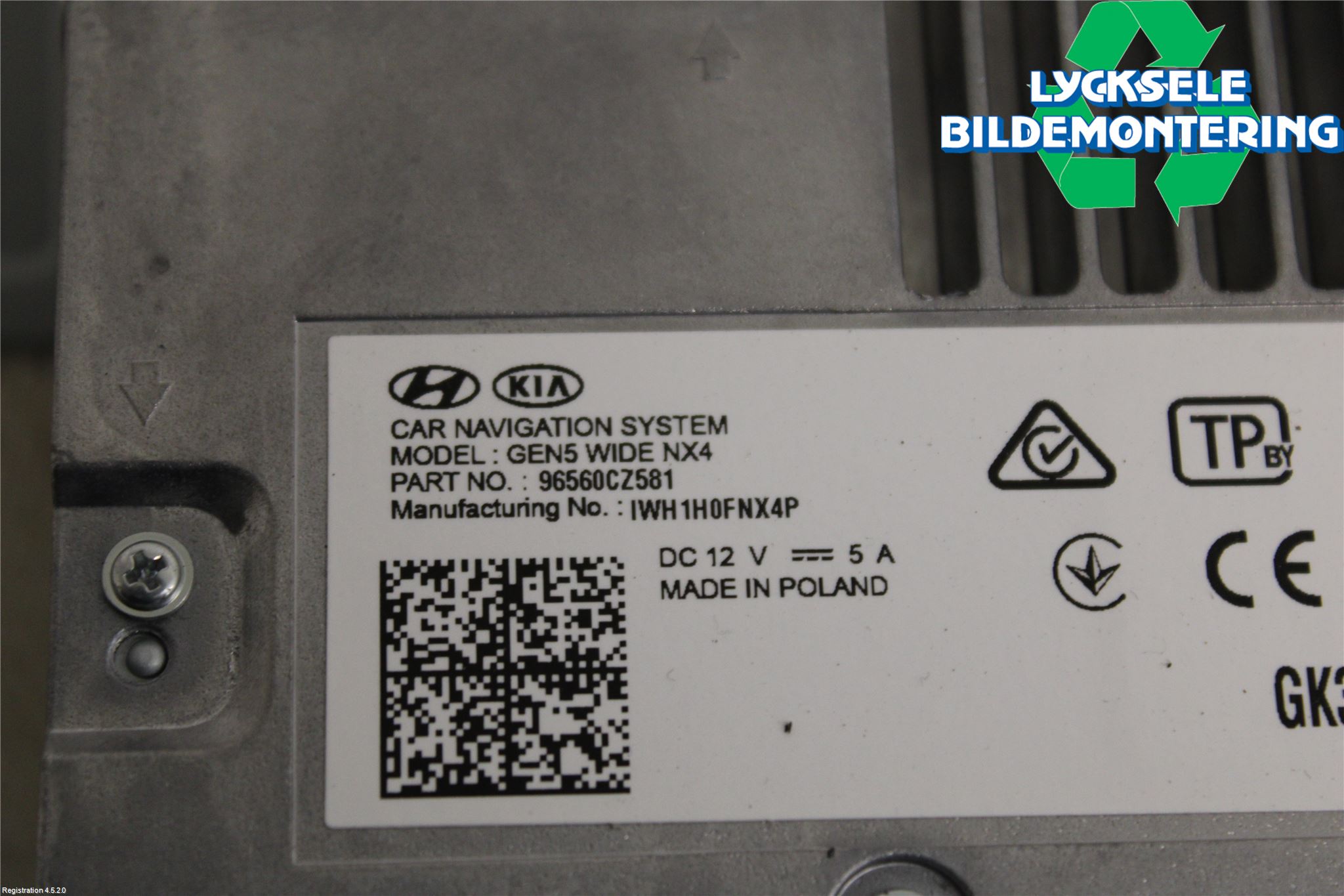 Hyundai TUCSON 05- Cd Radio - Multimediapanel