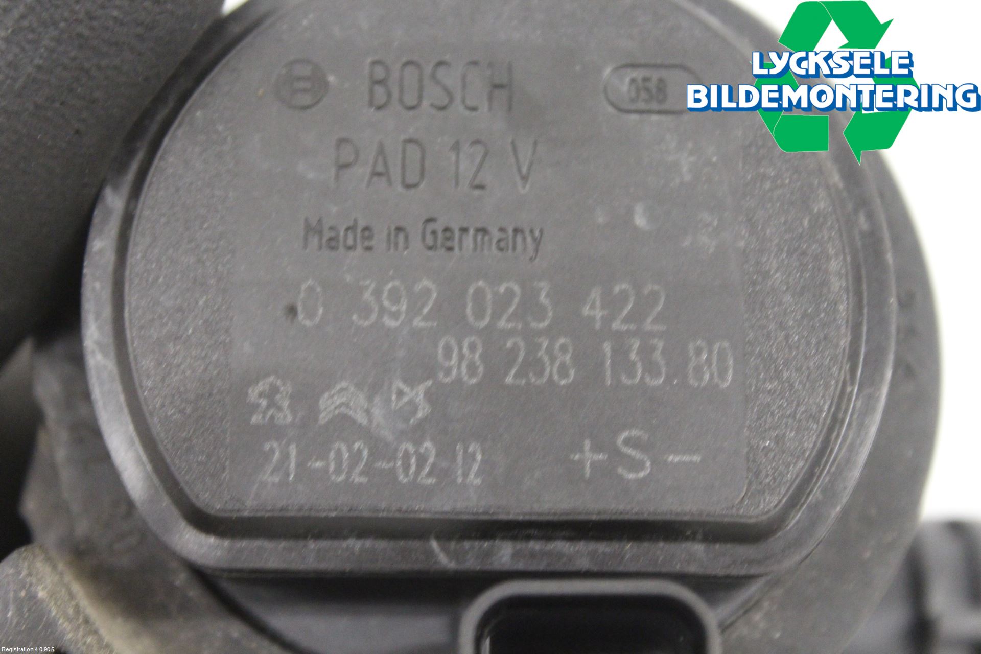 Peugeot 3008 17-24 Värme Cirkulationspump