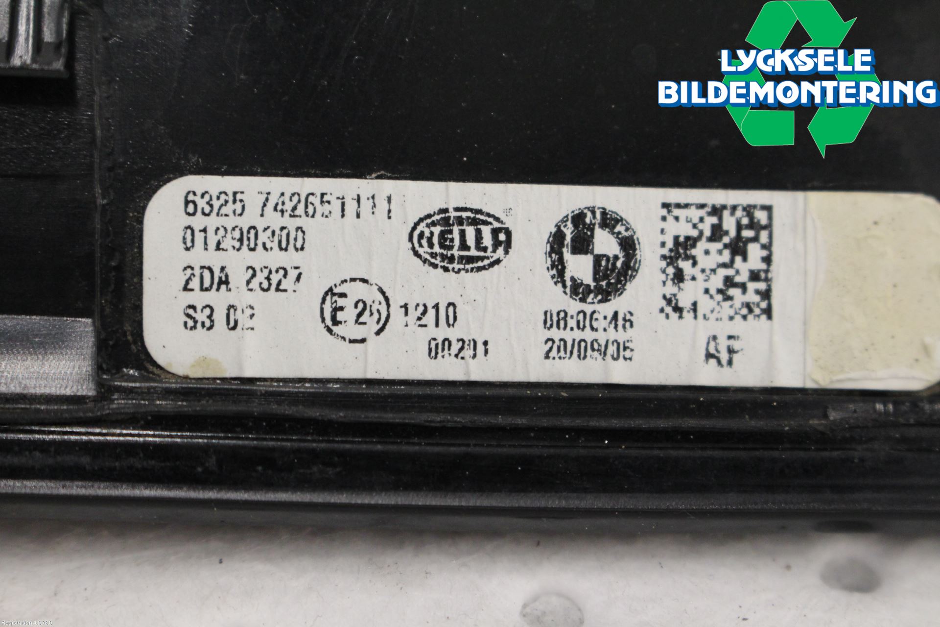 BMW X3 G01 18- Bromsljus Bakruta