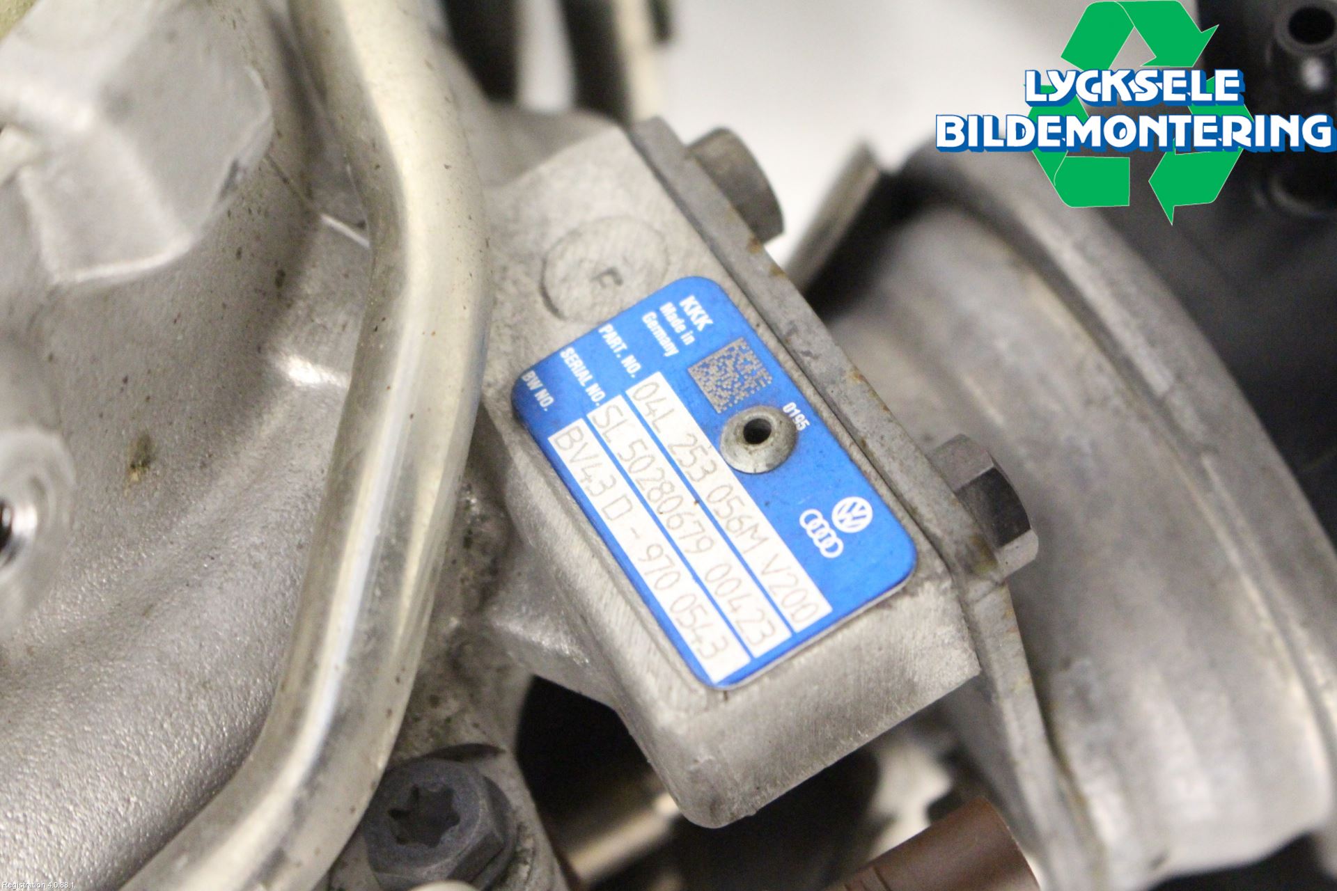 Skoda SUPERB 16-24 Turboaggregat