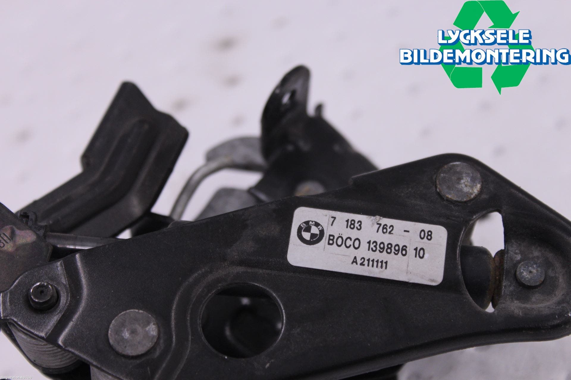 BMW 7 F01/02/03/04 09-15 Huvlås