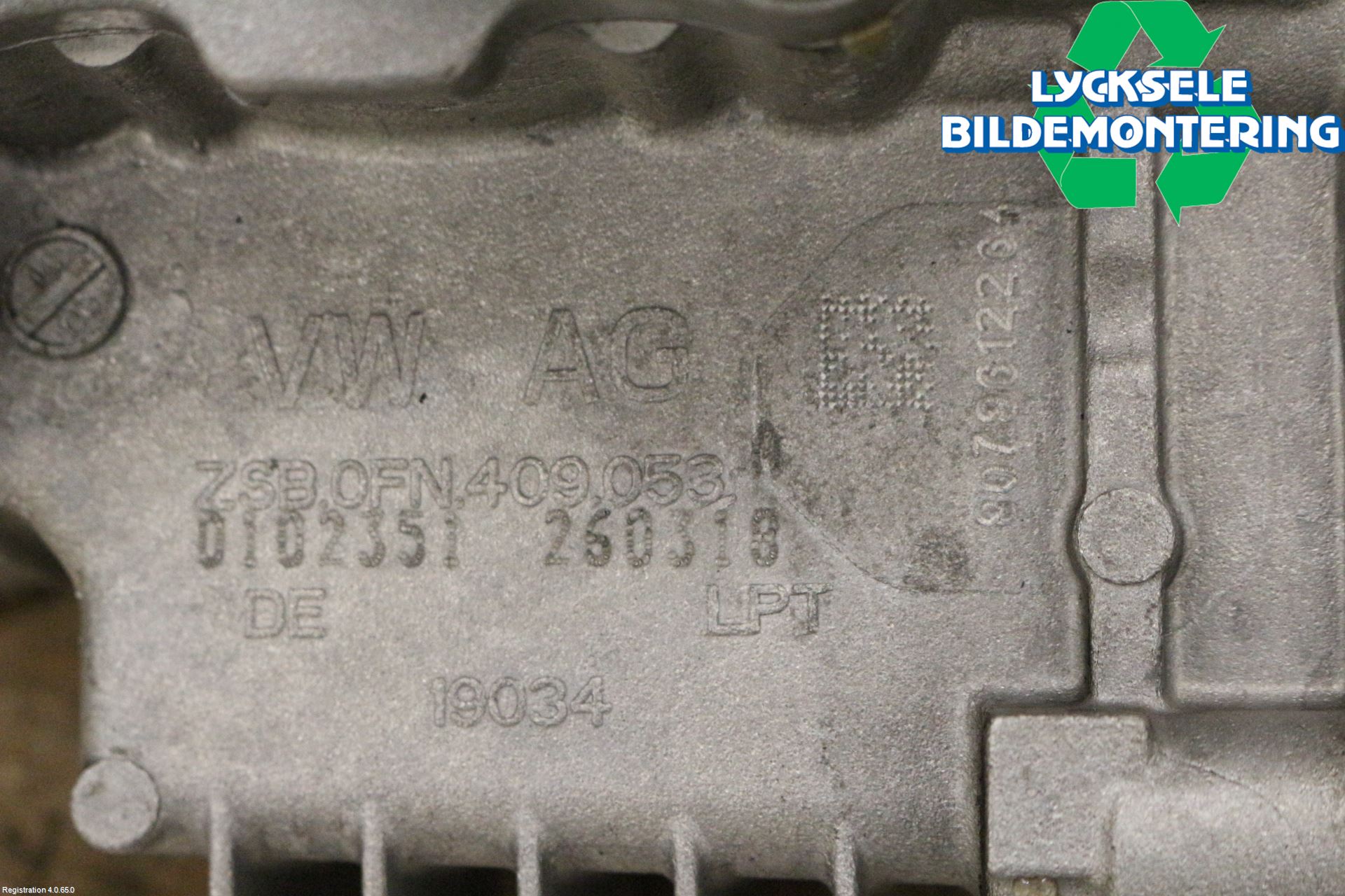 Volkswagen VW PASSAT 15-19 Växel Fördelningslåda