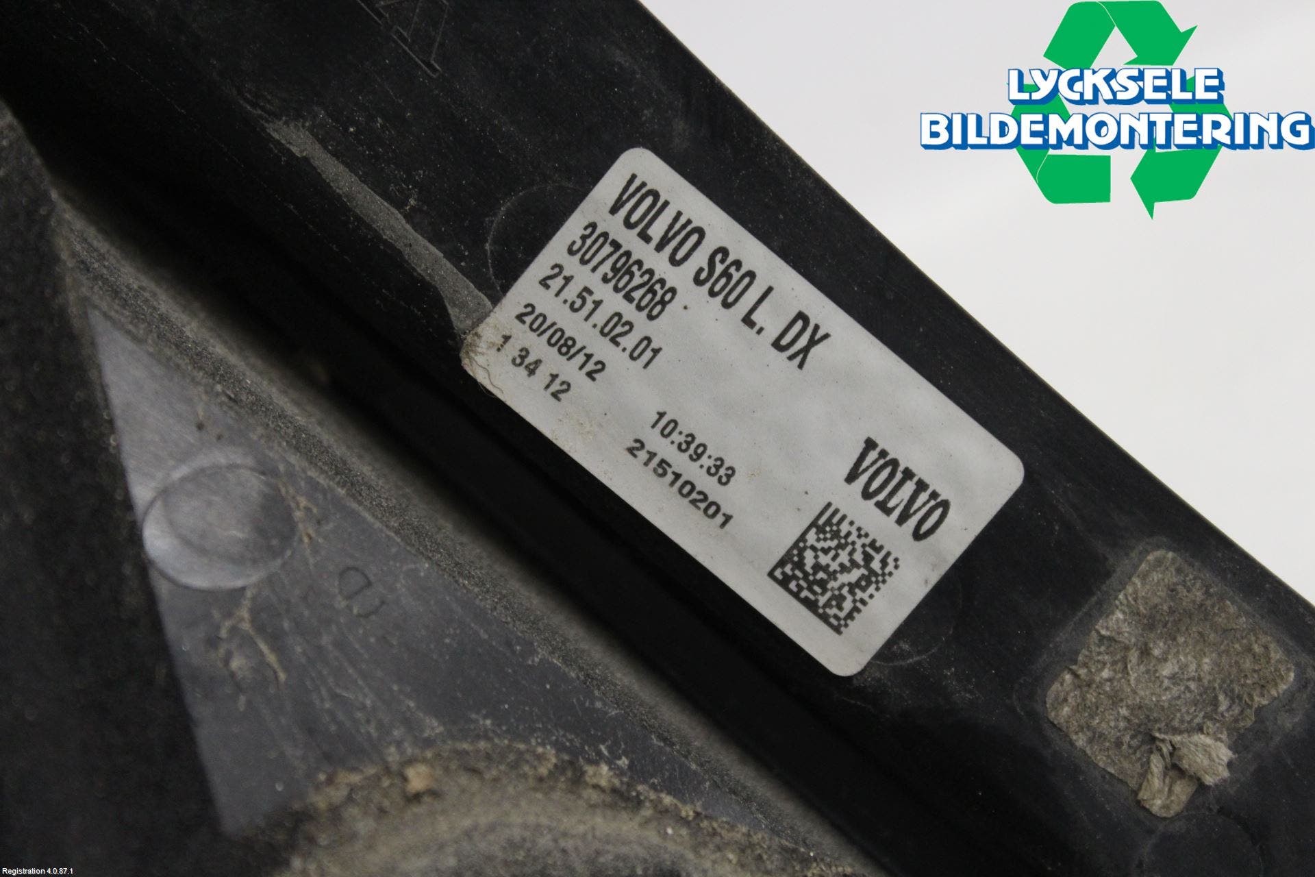 Volvo S60 11-13 Bakljus Höger