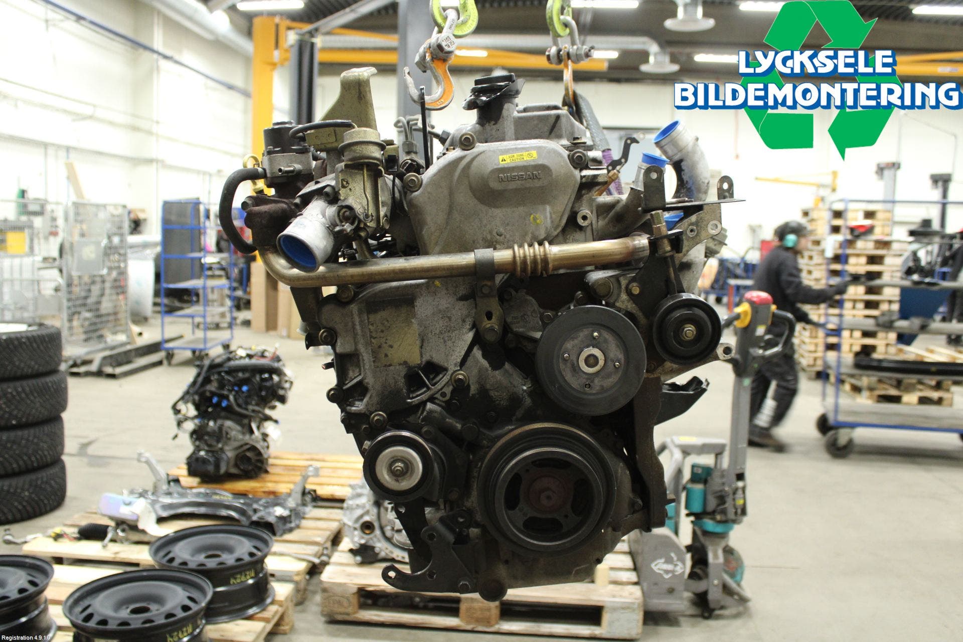 Nissan NAVARA 05-16 Motor Diesel