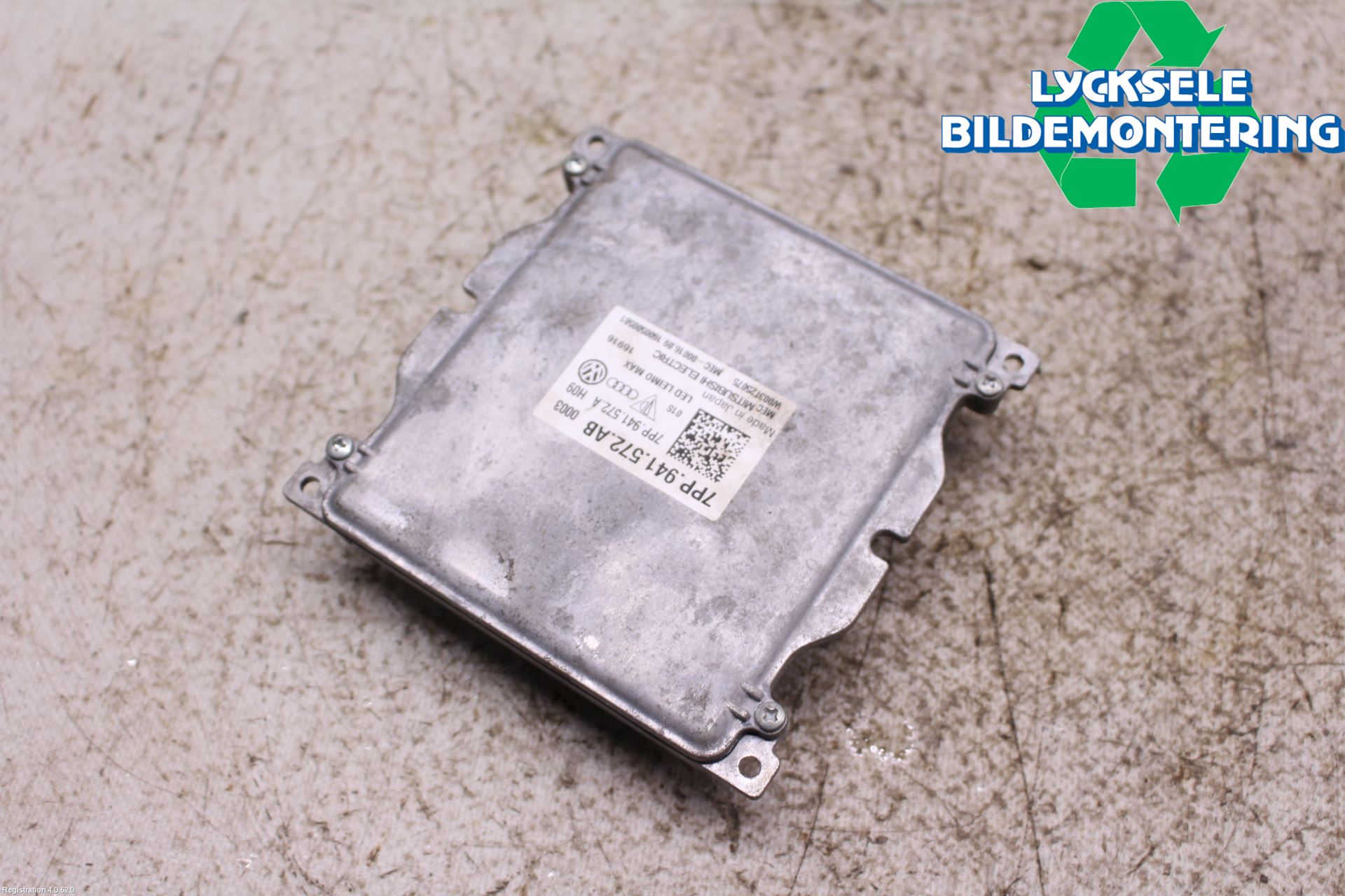 Audi A4/S4 B9 16-19 Styrenhet Strålkastare