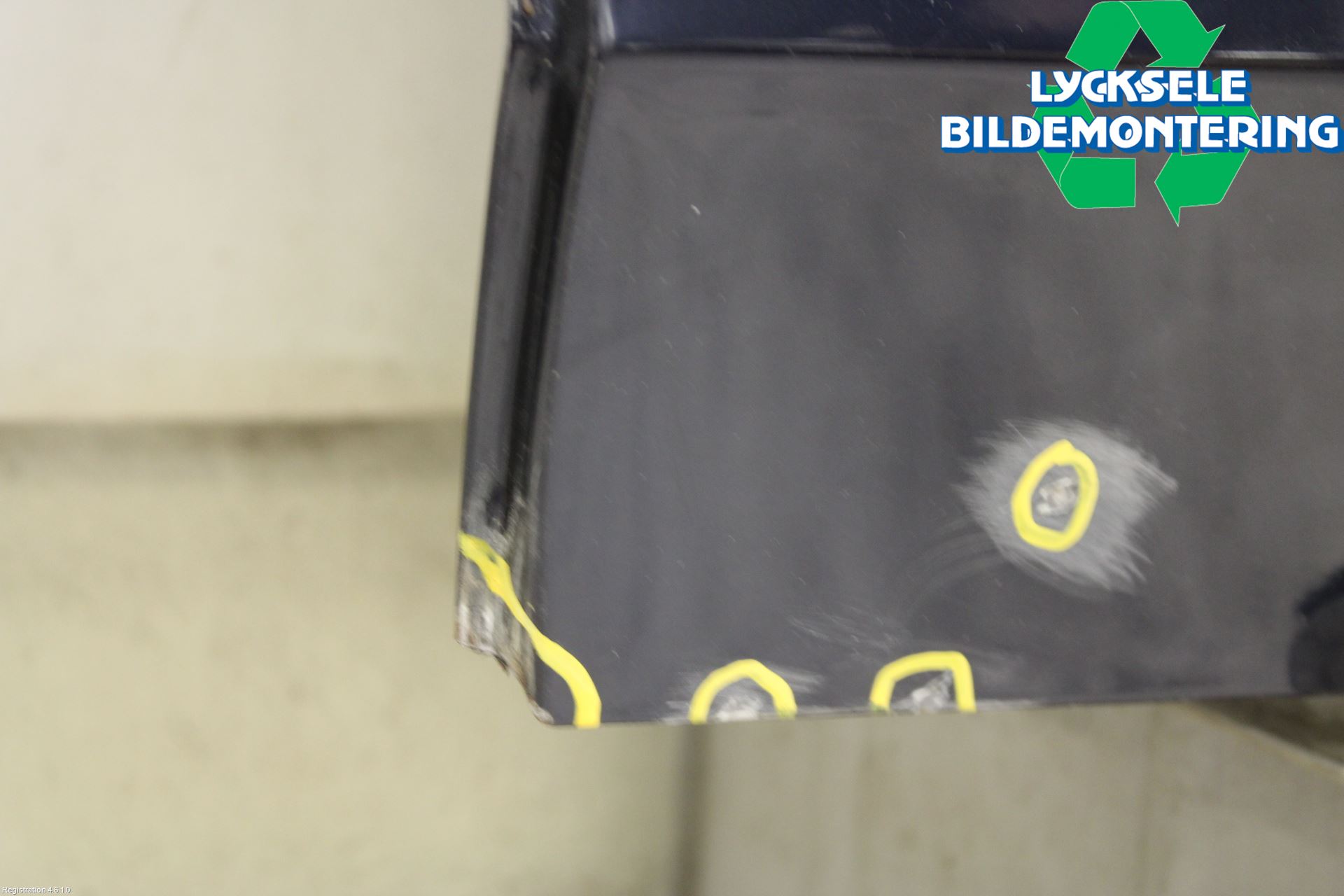 Audi A4/S4 08-11 Dörr Bak Vänster