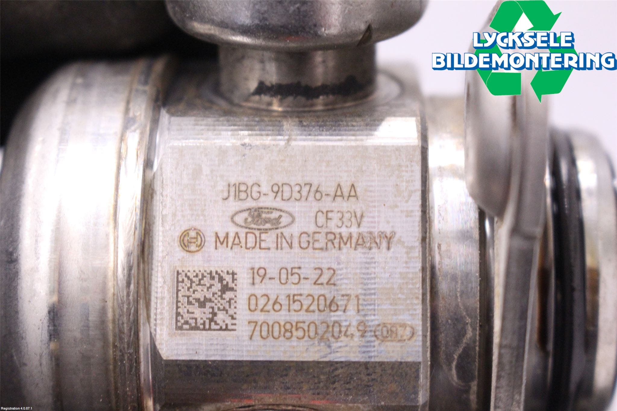 Ford FIESTA (VII) 18-23 Bränslepump Mek