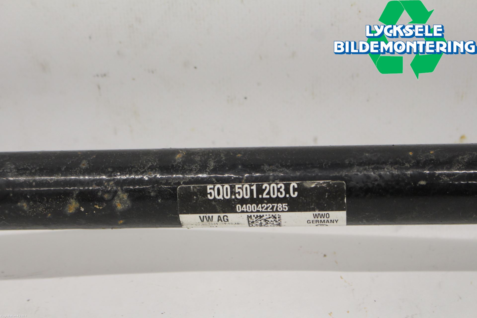 Volkswagen VW T-ROC 18- Drivaxel Bak Vänster