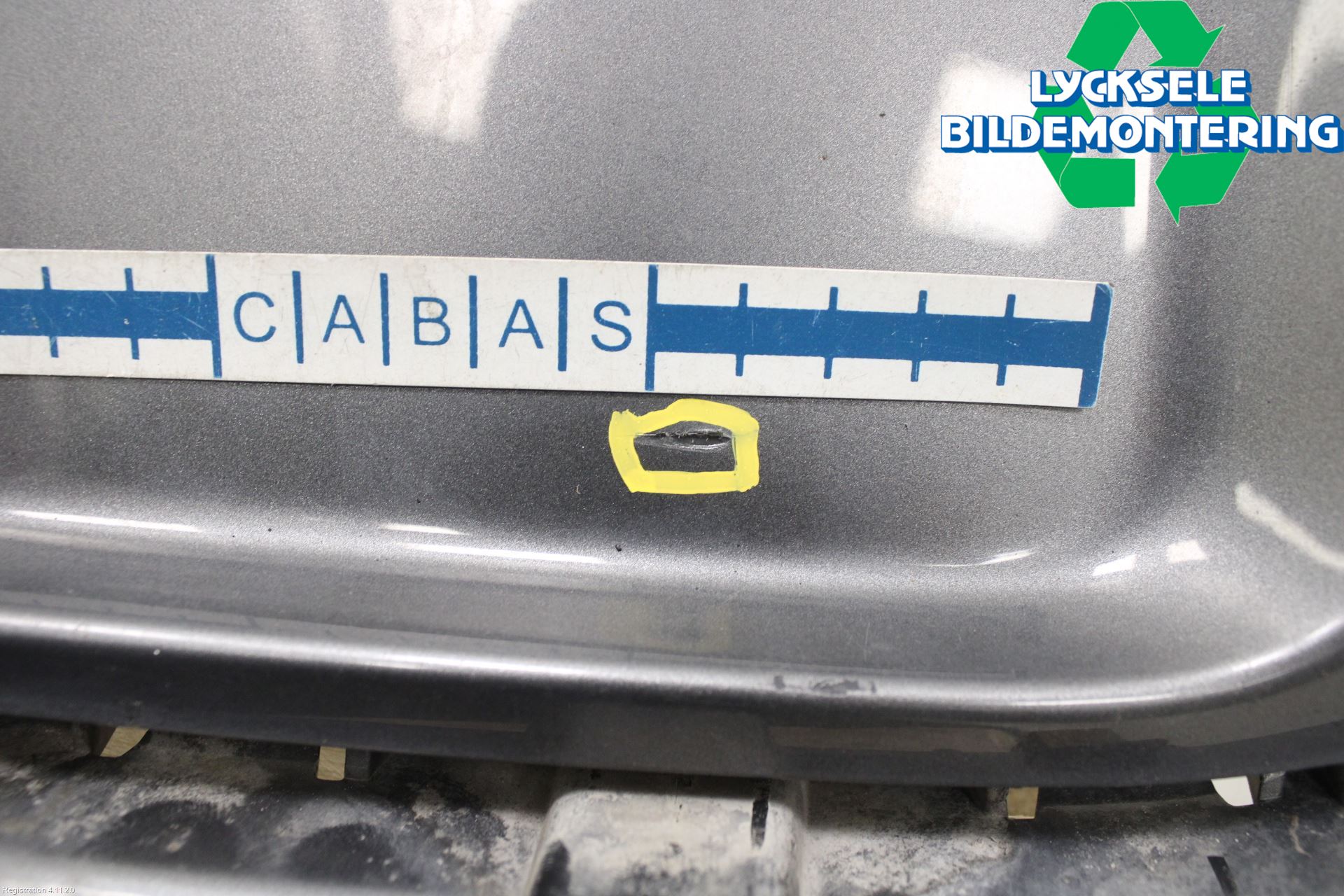 Volkswagen VW TIGUAN 07-16 Stötfångarbeklädnad Bak